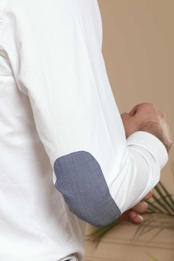 SMART SHIRT FULL SLEEVE SLIM FIT WHITE at Charcoal Clothing