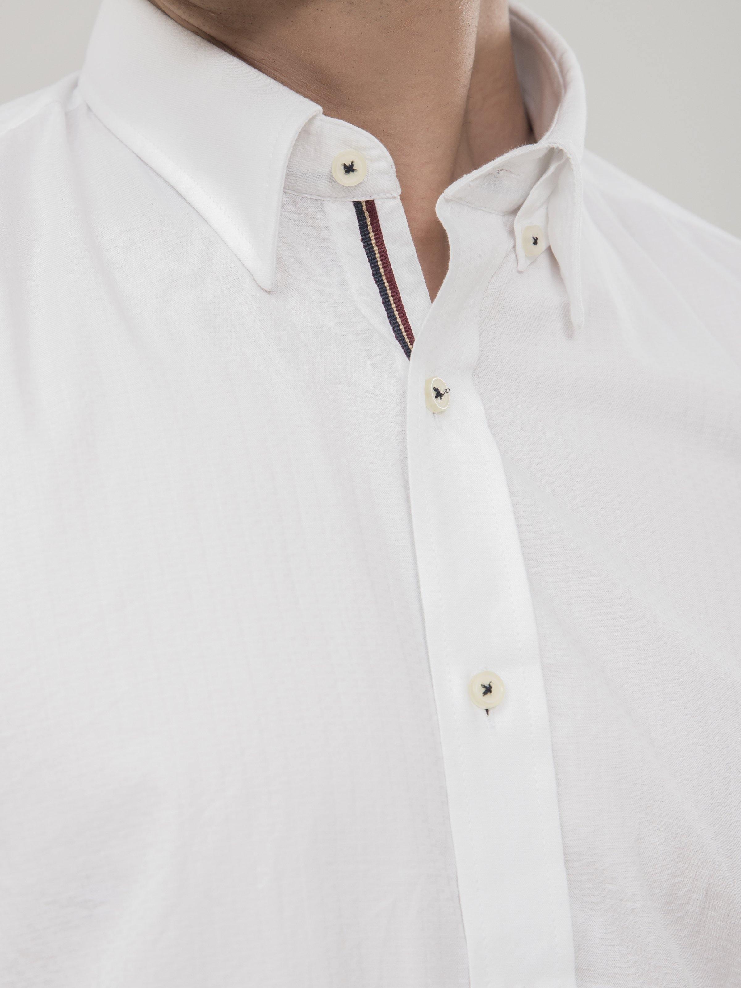 SMART SHIRT FULL SLEEVE WHITE at Charcoal Clothing