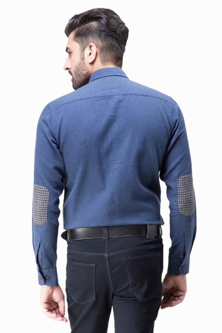 SMART SHIRT Navy Blue at Charcoal Clothing