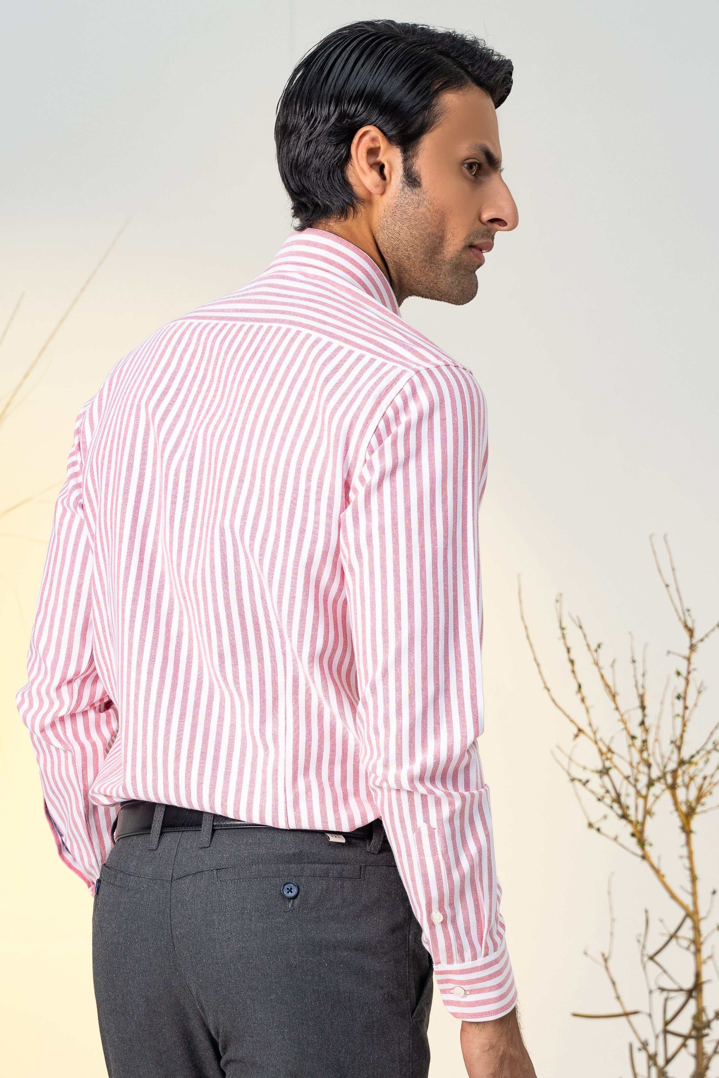 SMART SHIRT RED at Charcoal Clothing