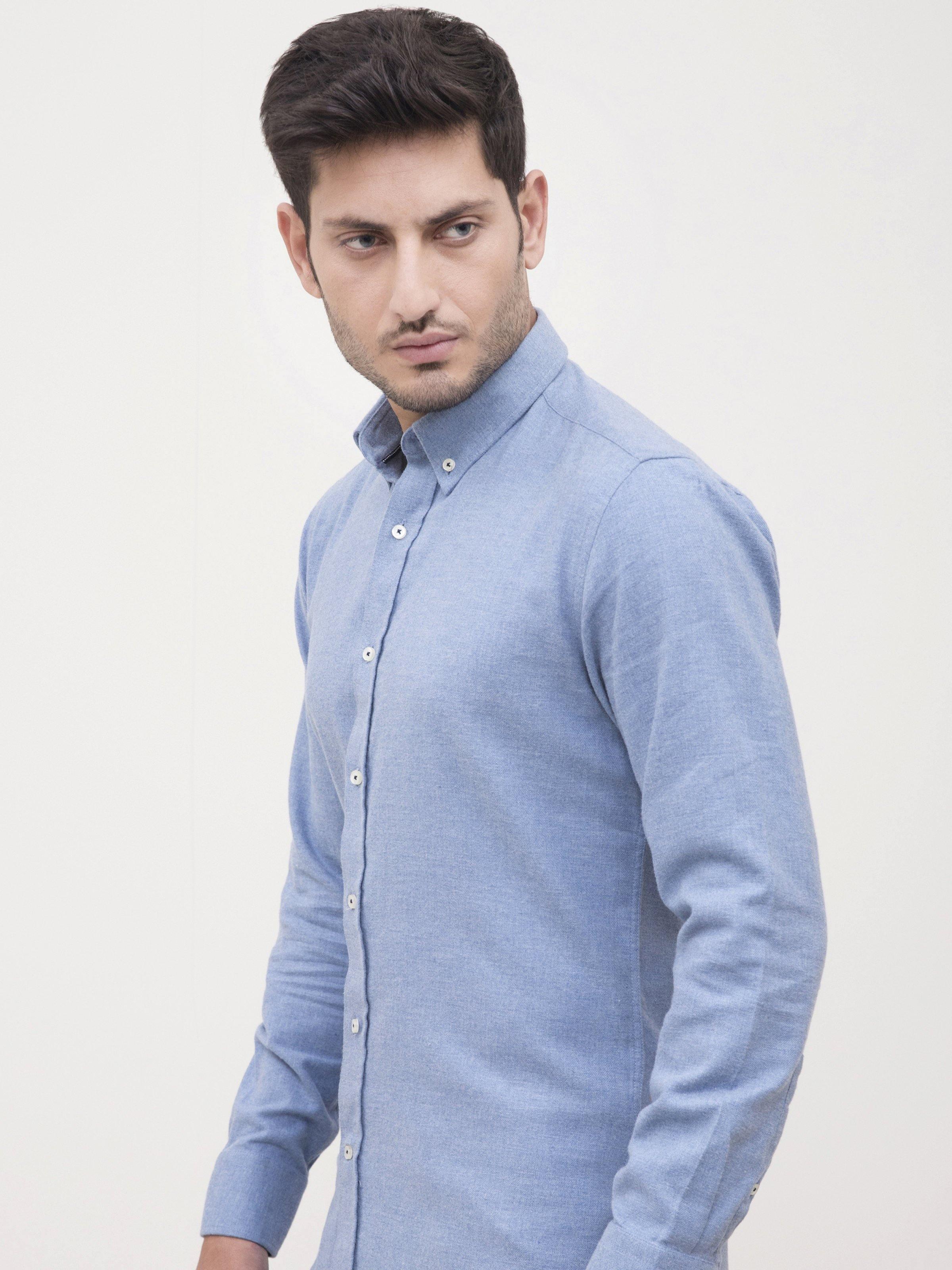 SMART SHIRT SKY BLUE at Charcoal Clothing