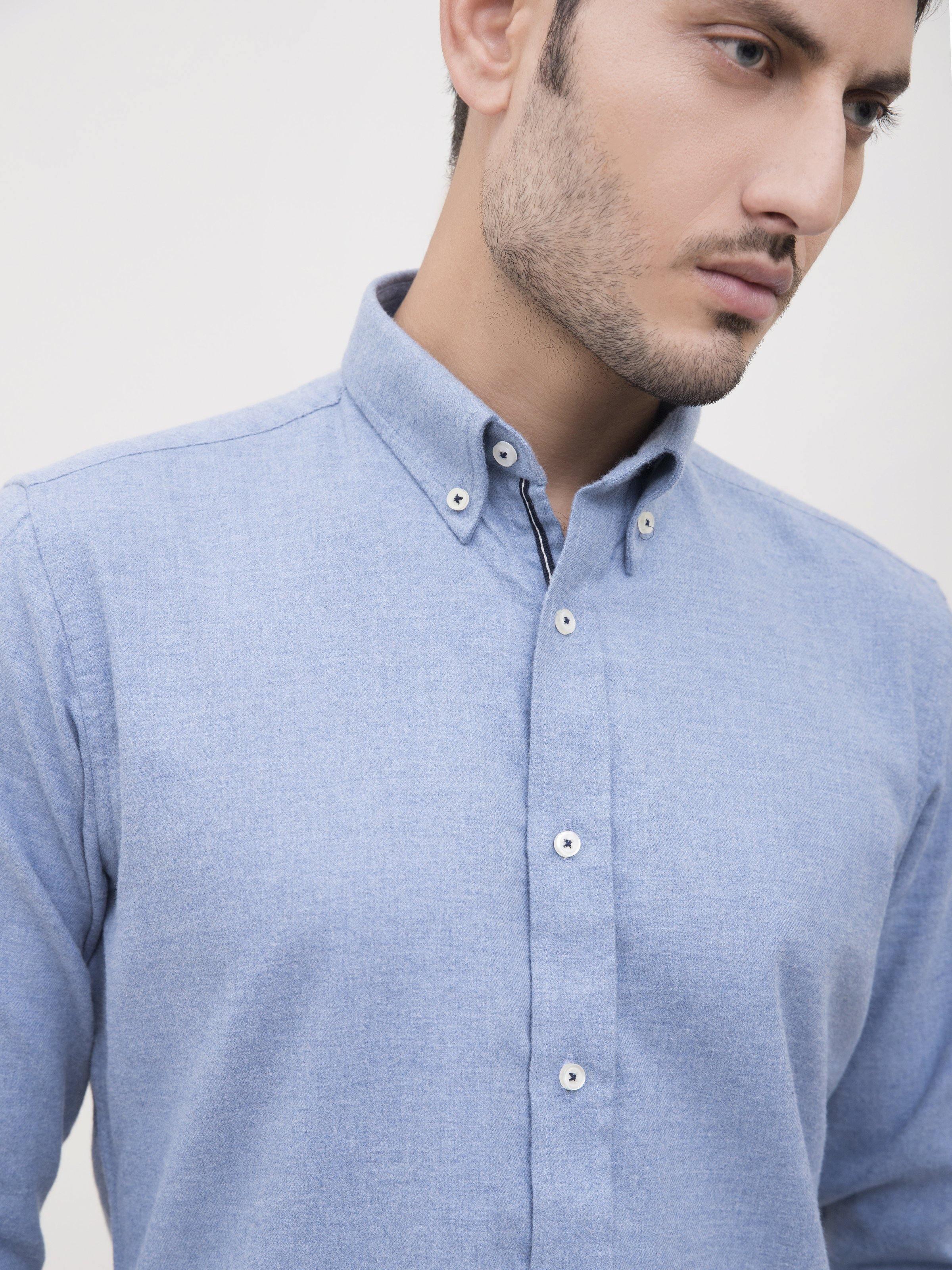 SMART SHIRT SKY BLUE at Charcoal Clothing