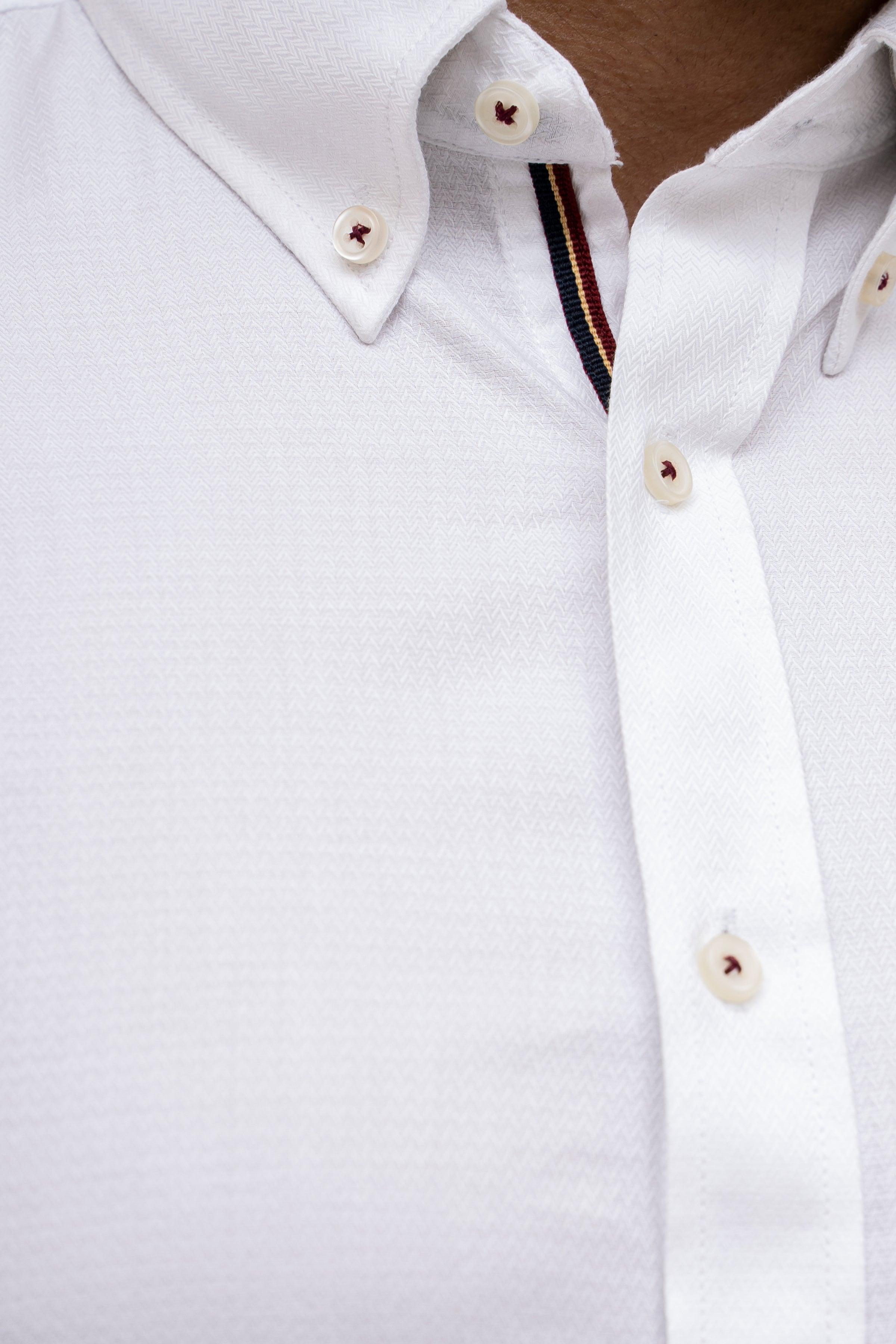 SMART SHIRT WHITE at Charcoal Clothing
