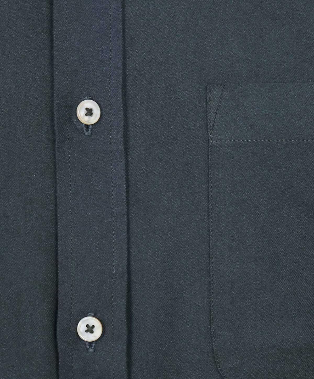 SMART SHIRT WOOL GREEN at Charcoal Clothing