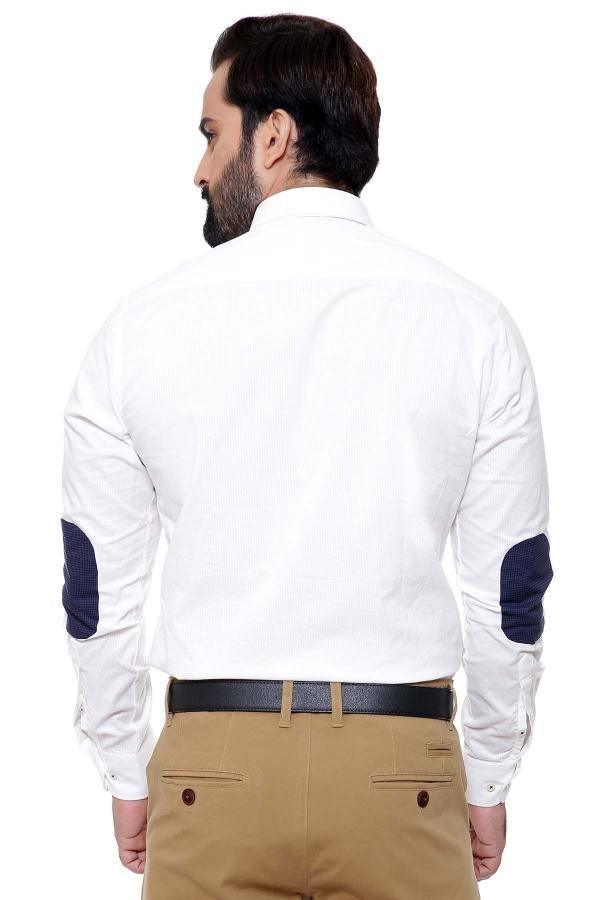 SMART SHIRTS FULL SLEEVE WHITE at Charcoal Clothing