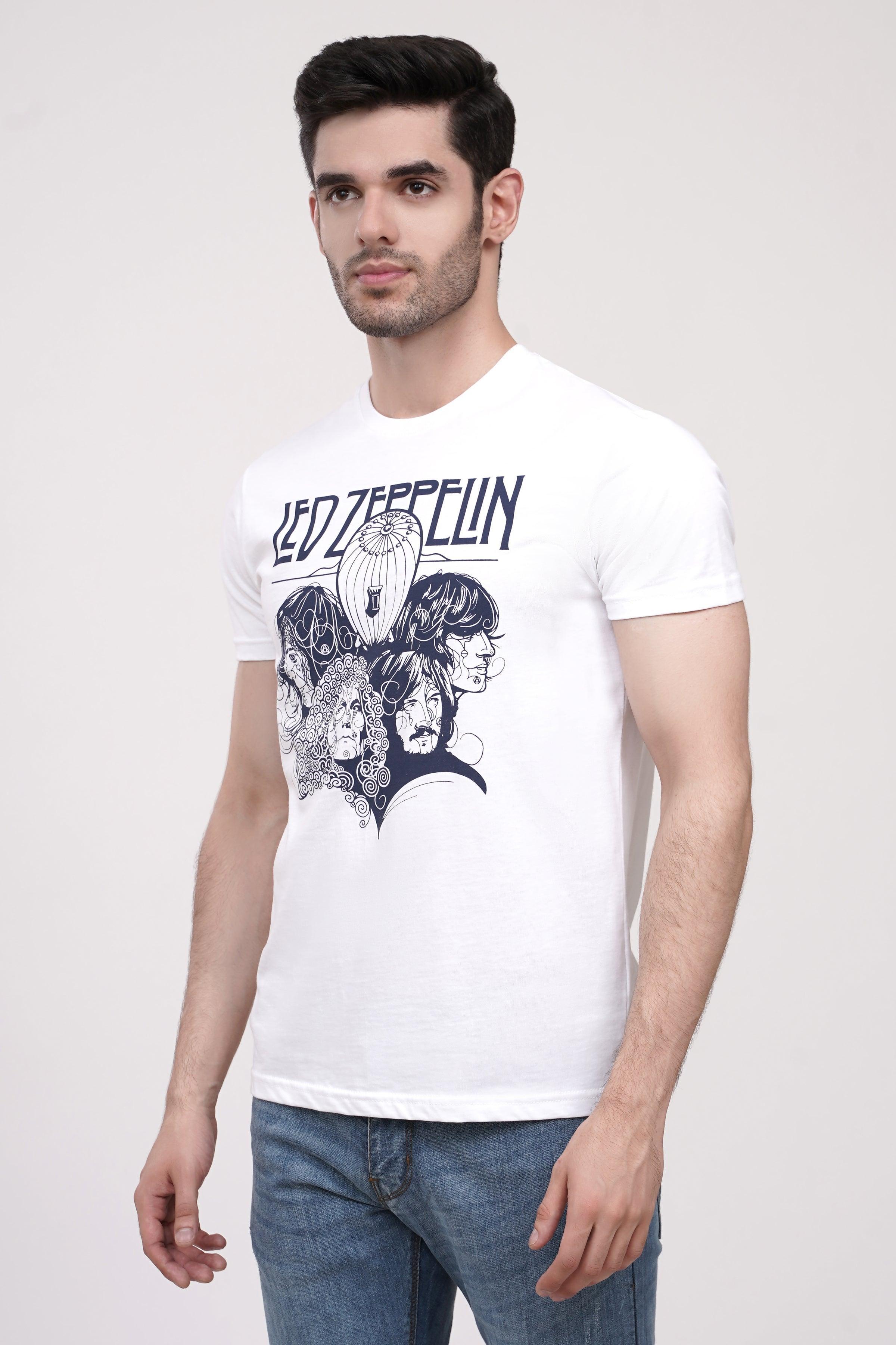 T SHIRT CREW NECK WHITE at Charcoal Clothing