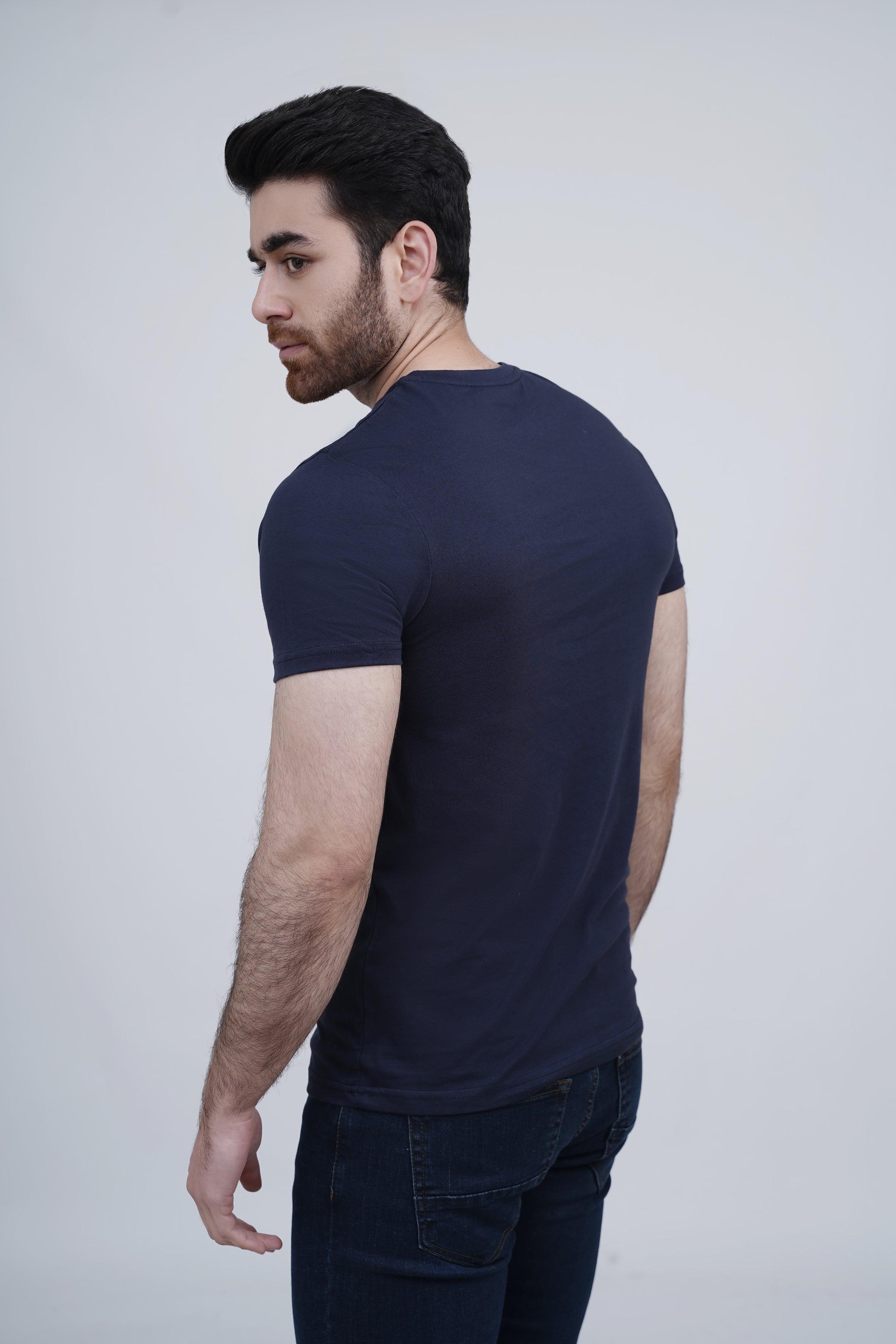 T SHIRT DARK NAVY at Charcoal Clothing