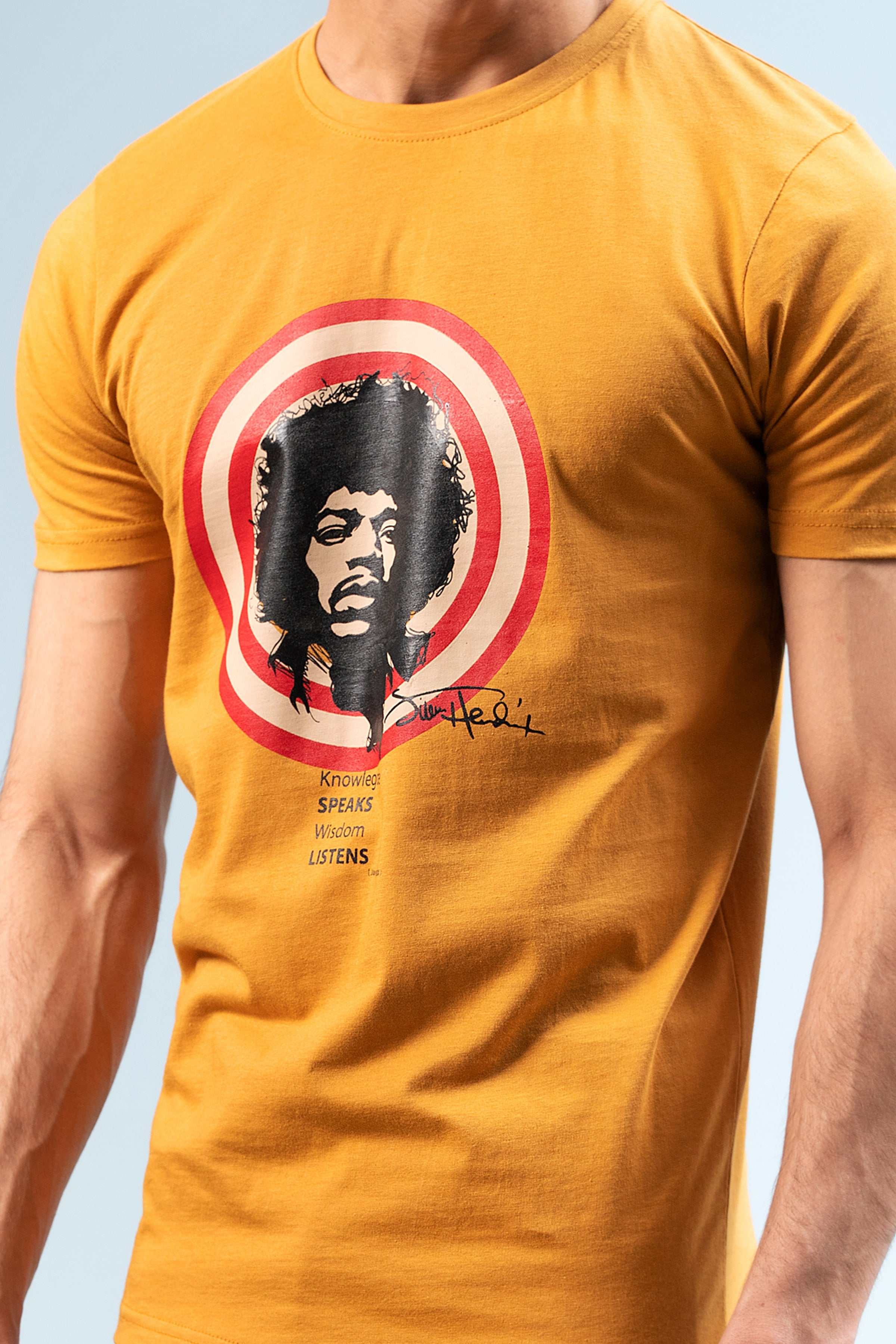 T SHIRT MUSTARD at Charcoal Clothing