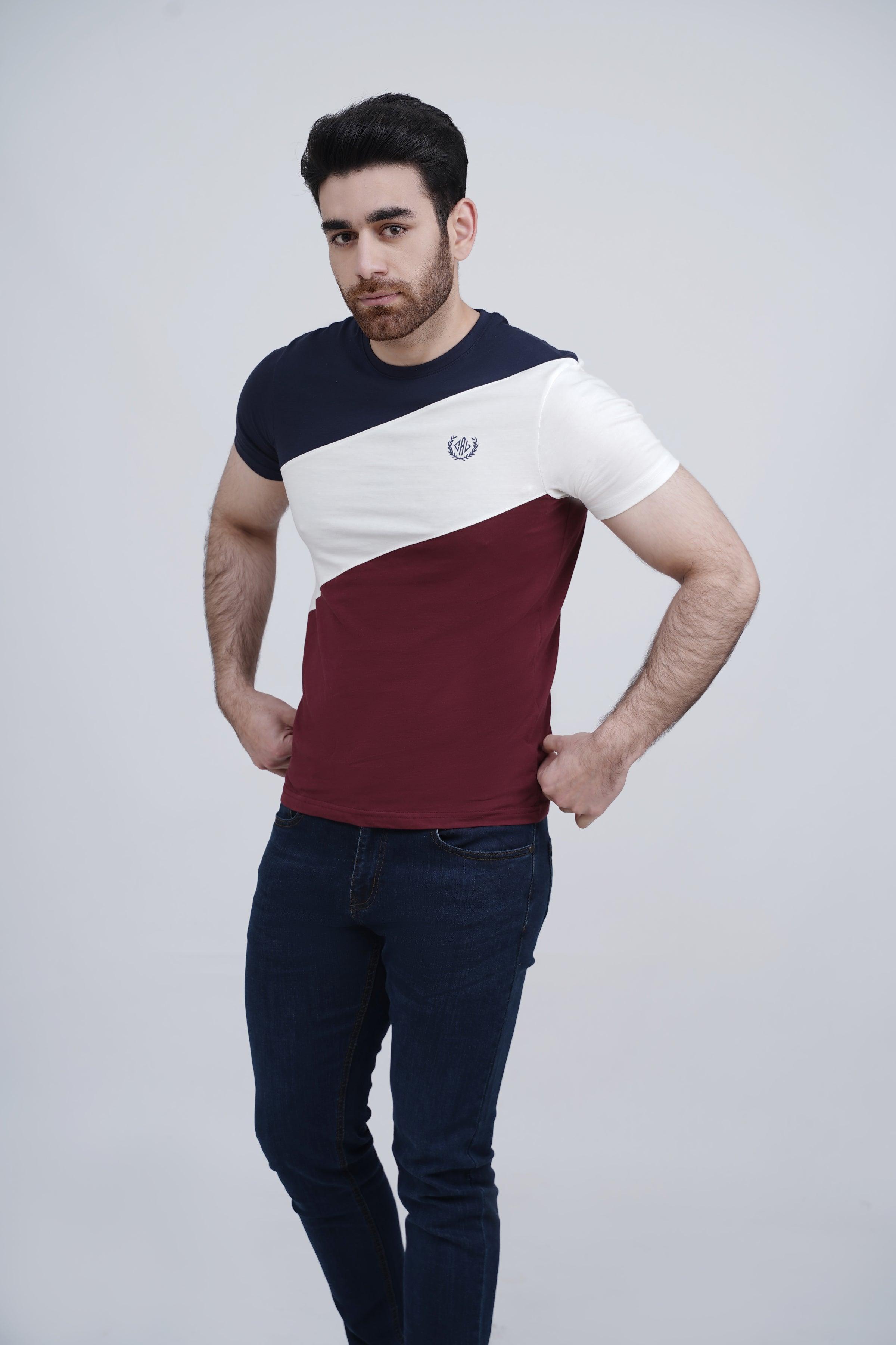 T SHIRT NAVY at Charcoal Clothing