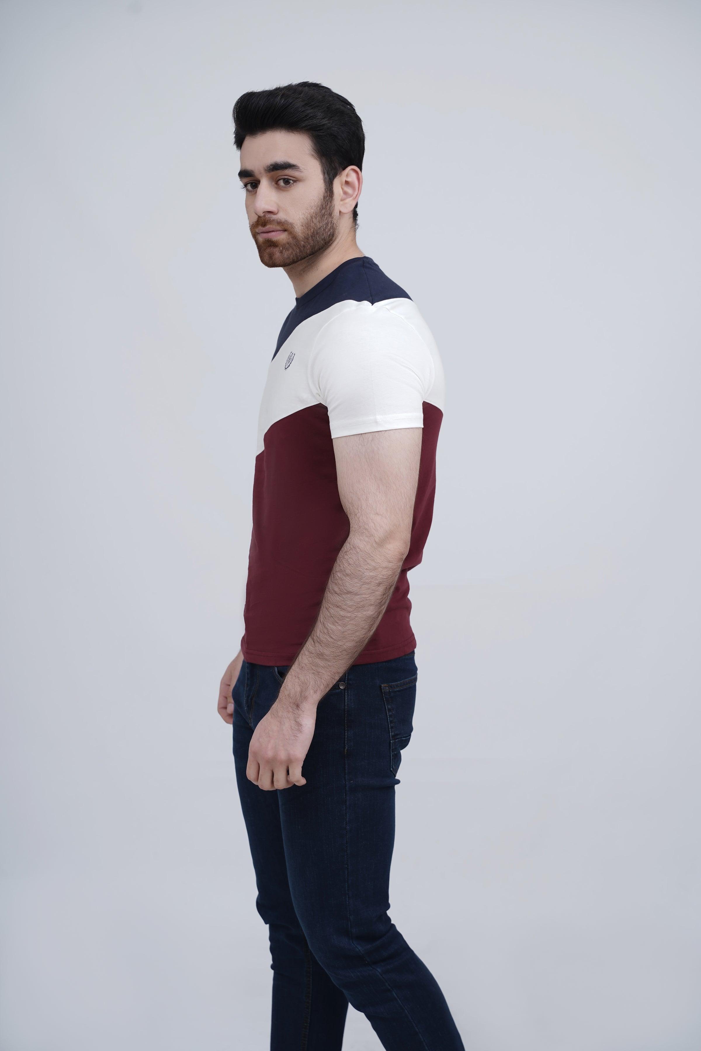 T SHIRT NAVY at Charcoal Clothing