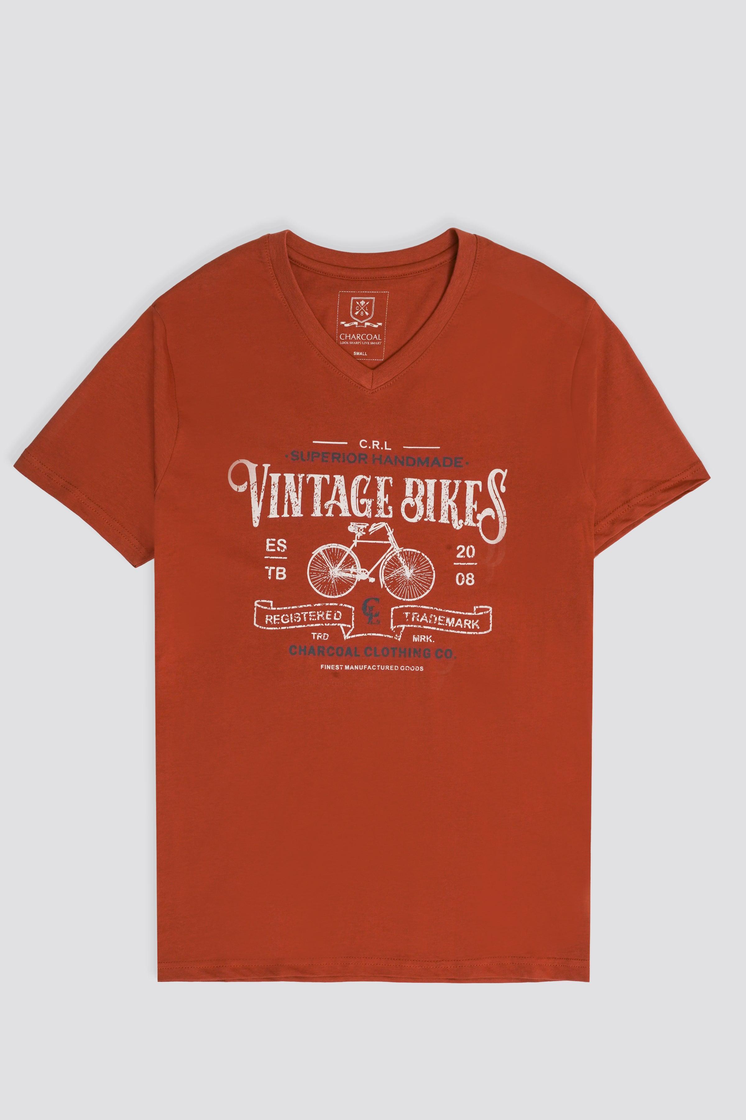 T-SHIRT RUST at Charcoal Clothing