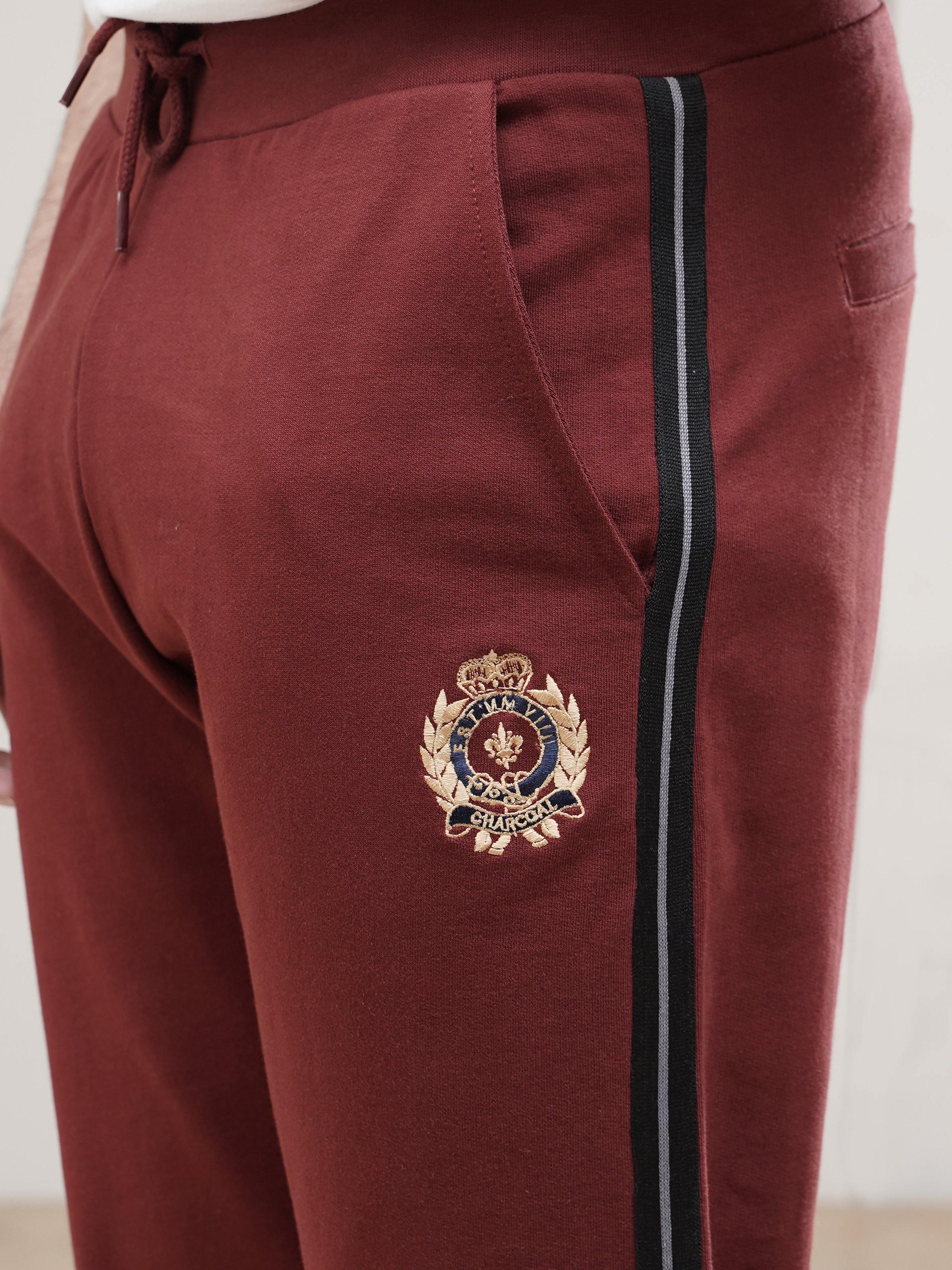 TERRY JOGGER TROUSER RED at Charcoal Clothing