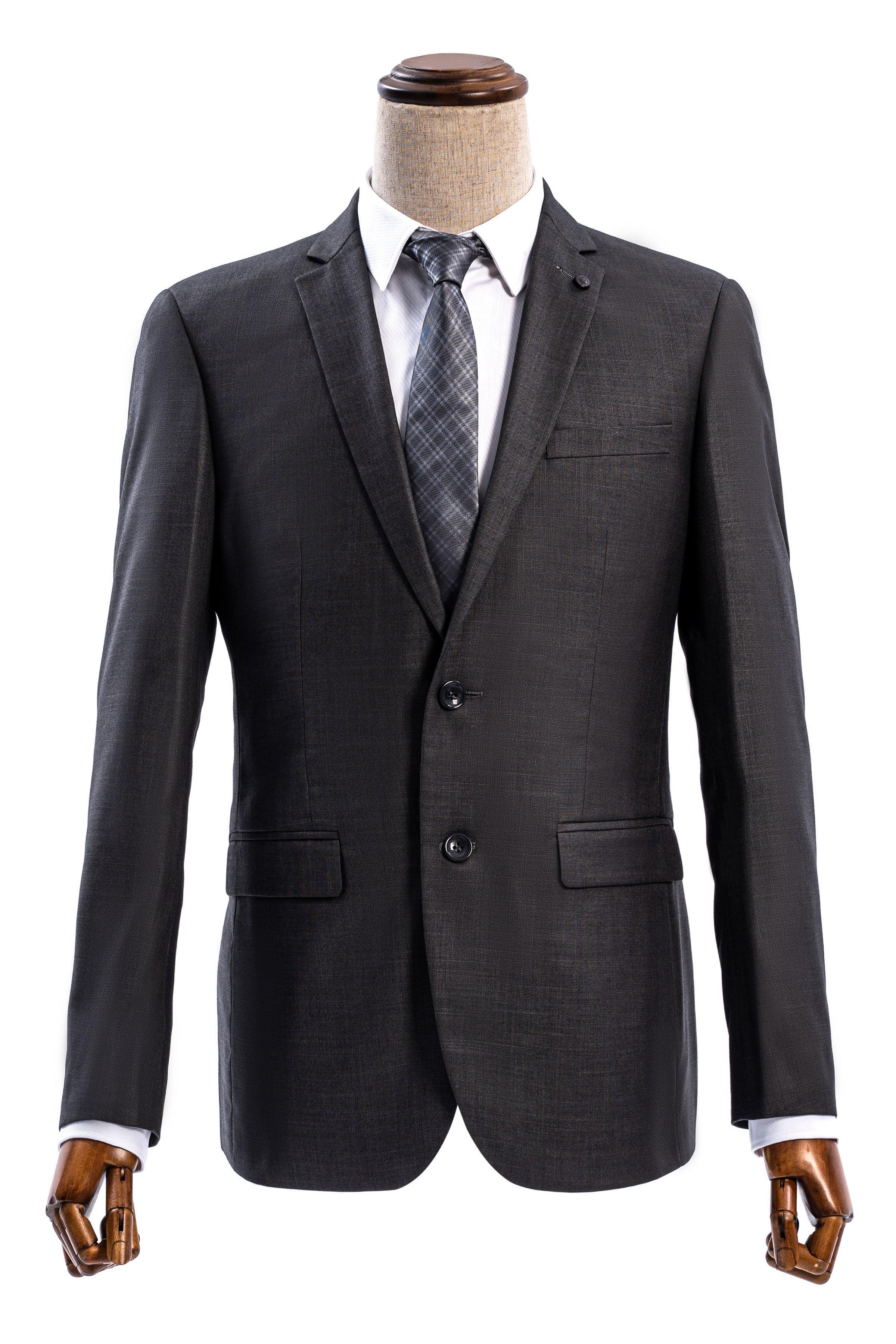 TWO PIECE SLIM FIT SUIT at Charcoal Clothing