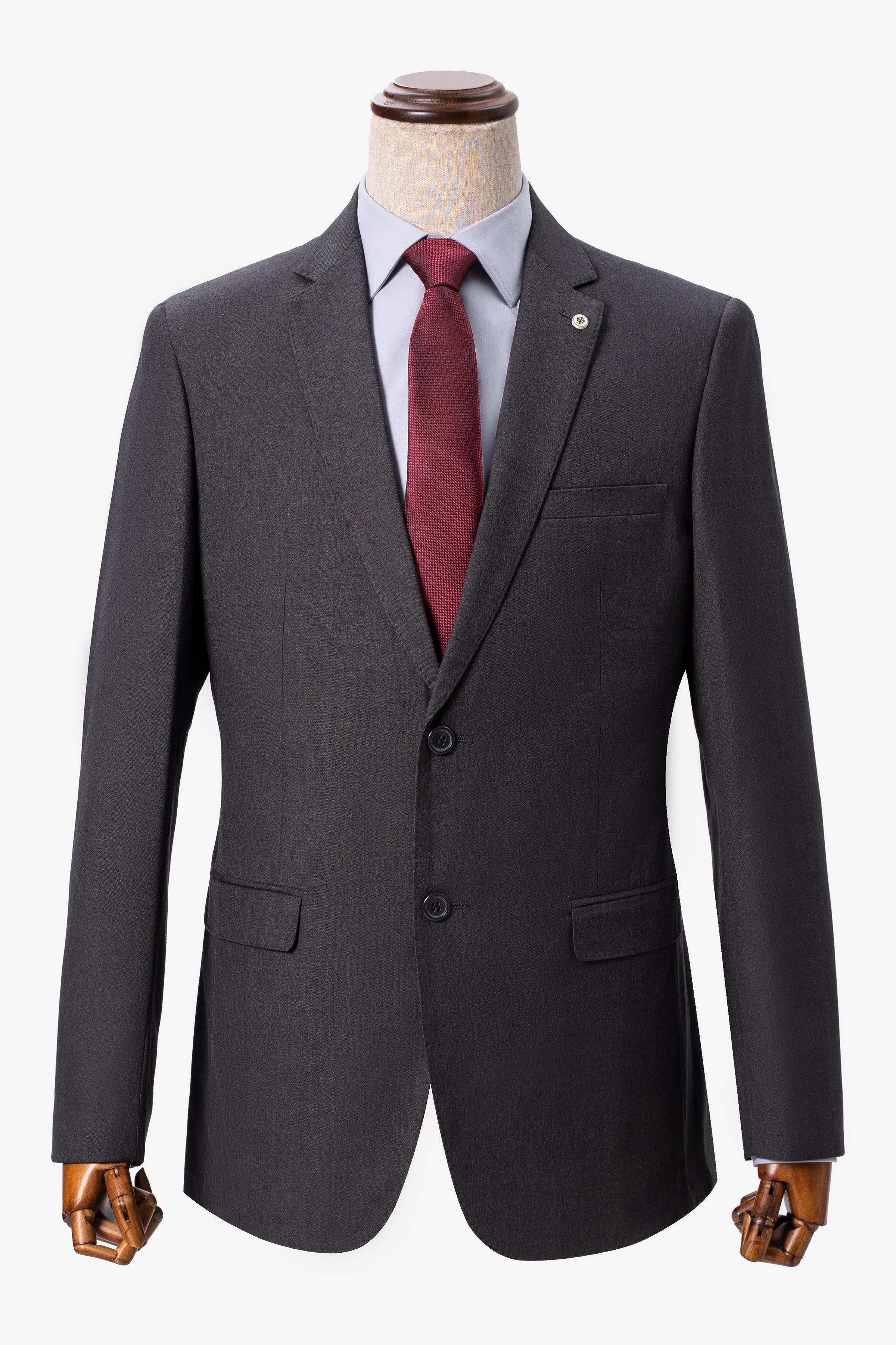 TWO PIECE SUIT GREEN GREY at Charcoal Clothing