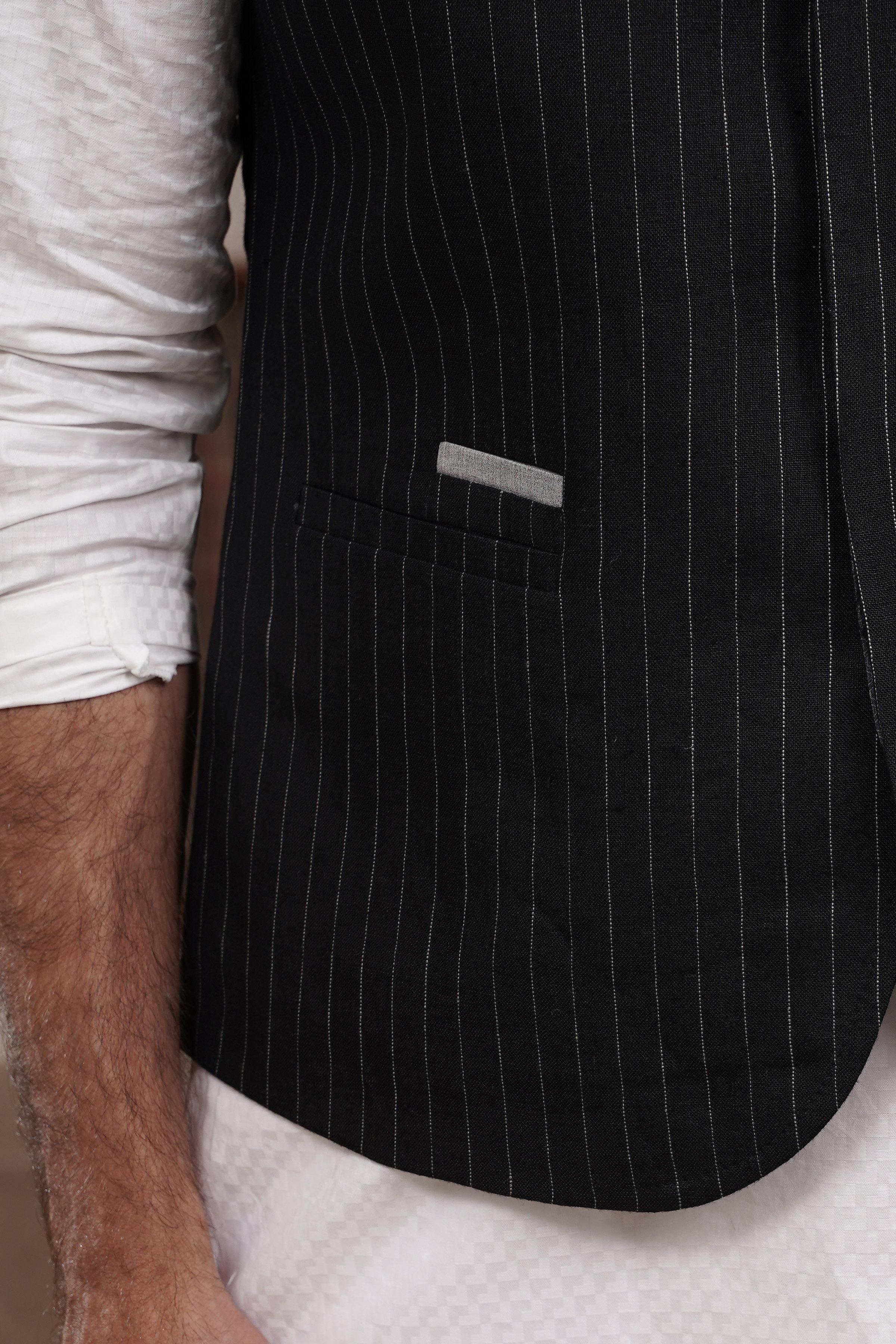 WAIST COAT BLACK at Charcoal Clothing