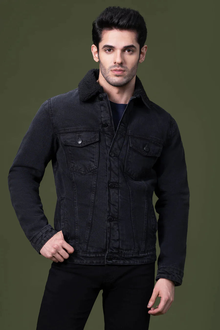 Black Overcoat | New Look