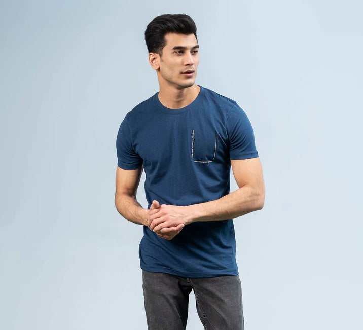 Shop Men's T-Shirts | Crew Neck T-Shirts for Men Online | Charcoal