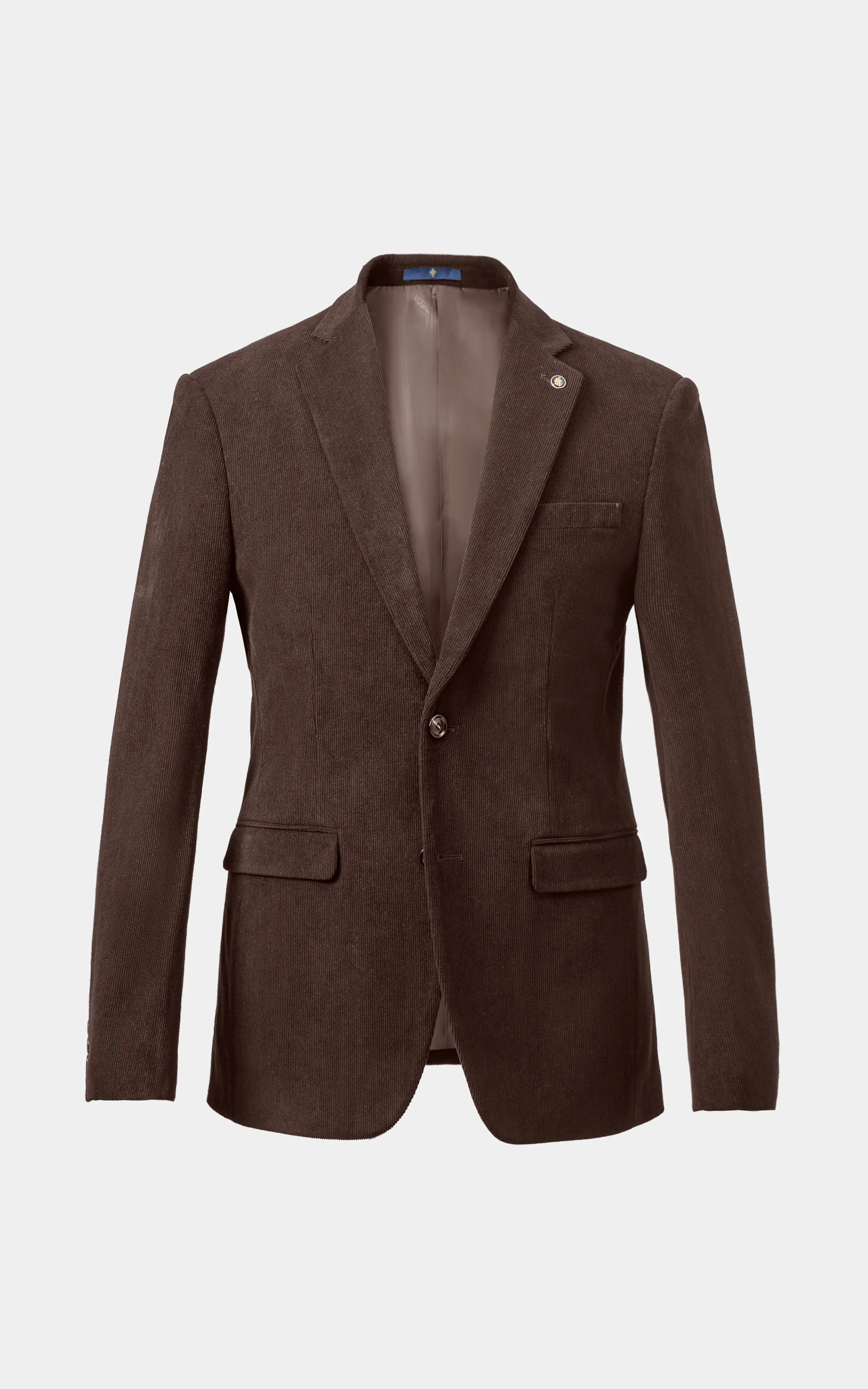 Men's Corduroy Blazer DK Brown