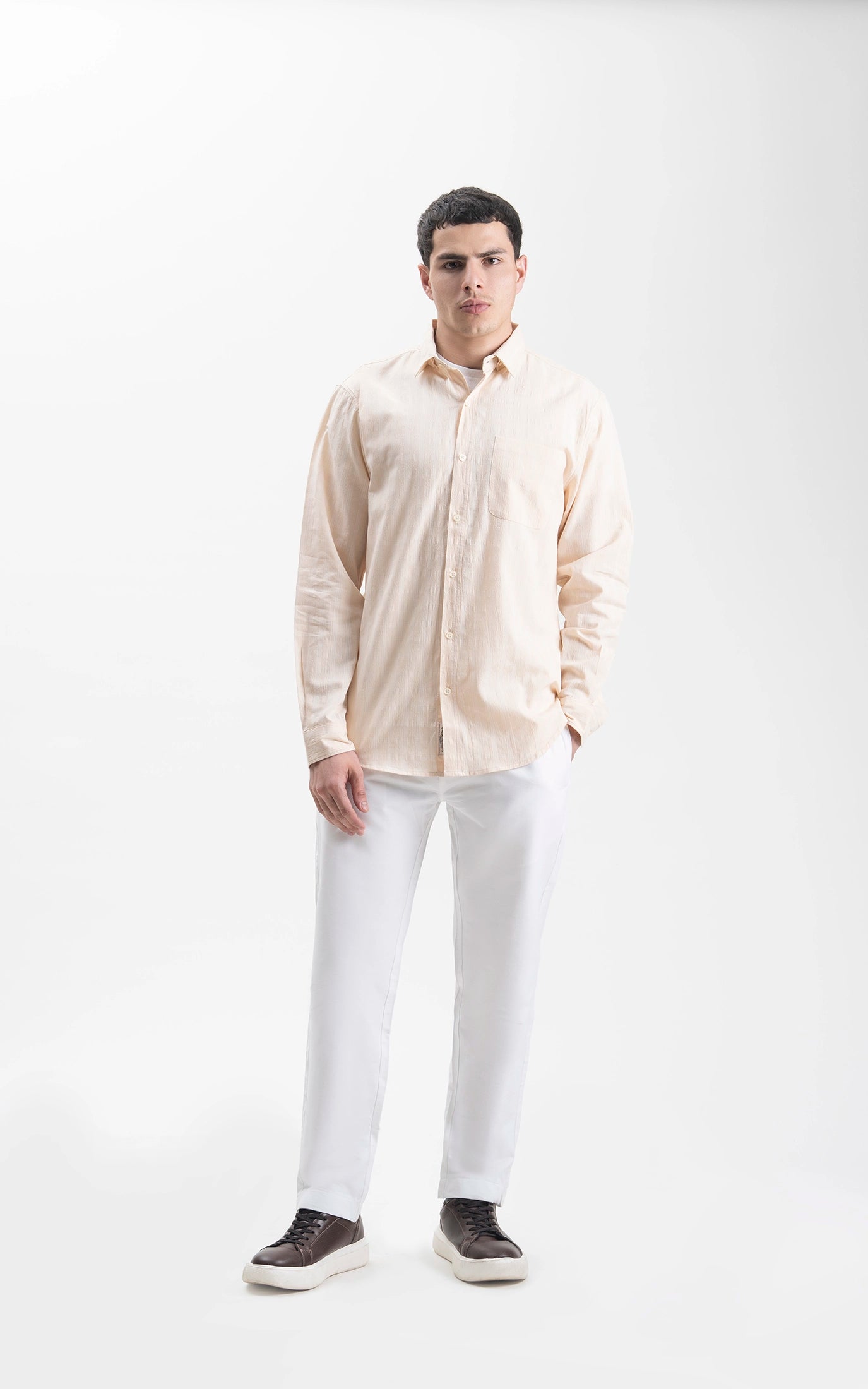CASUAL SHIRT BEIGE