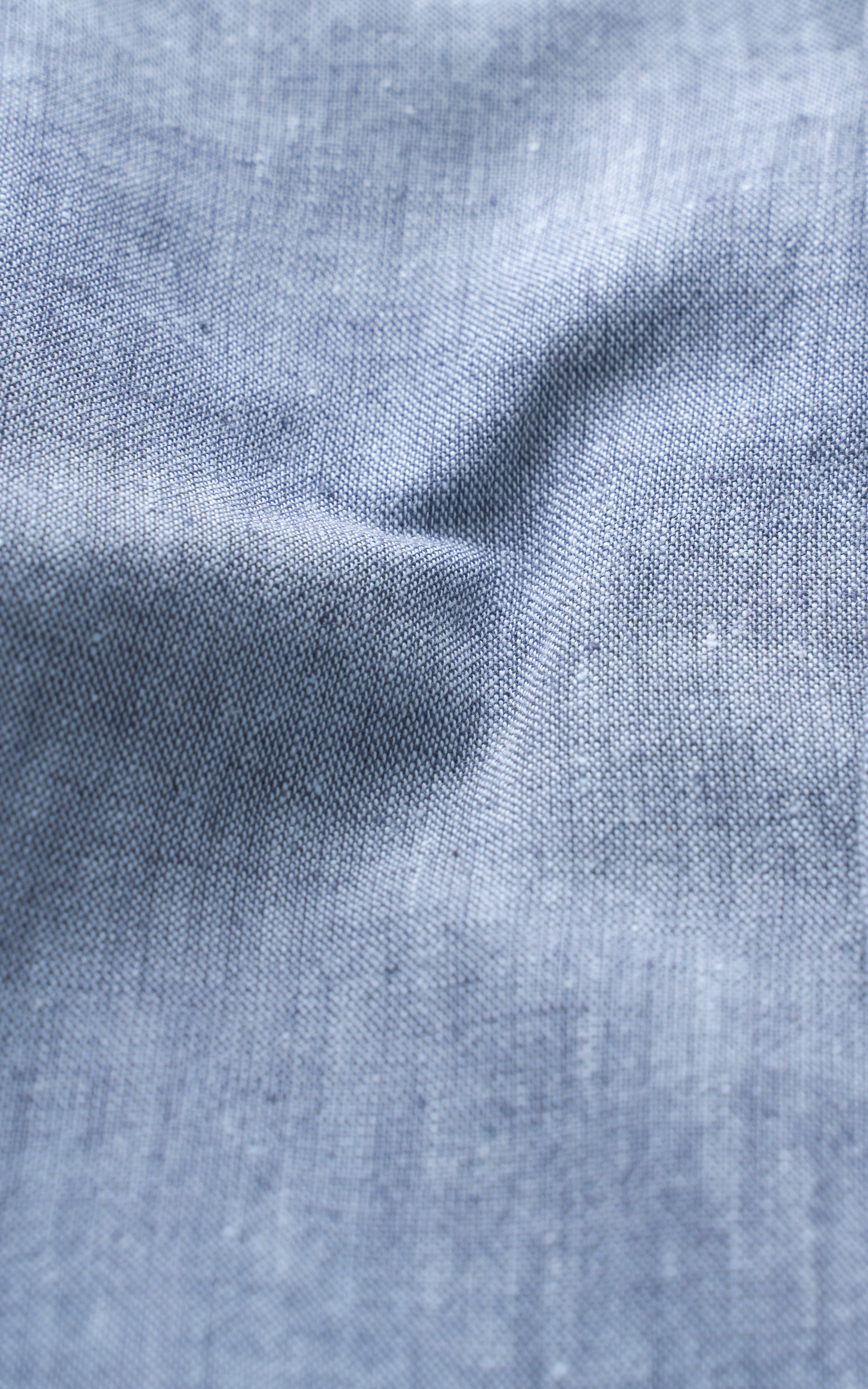 SMART FIT LINEN LIMITED EDITION SHIRT BLUE MELANGE
