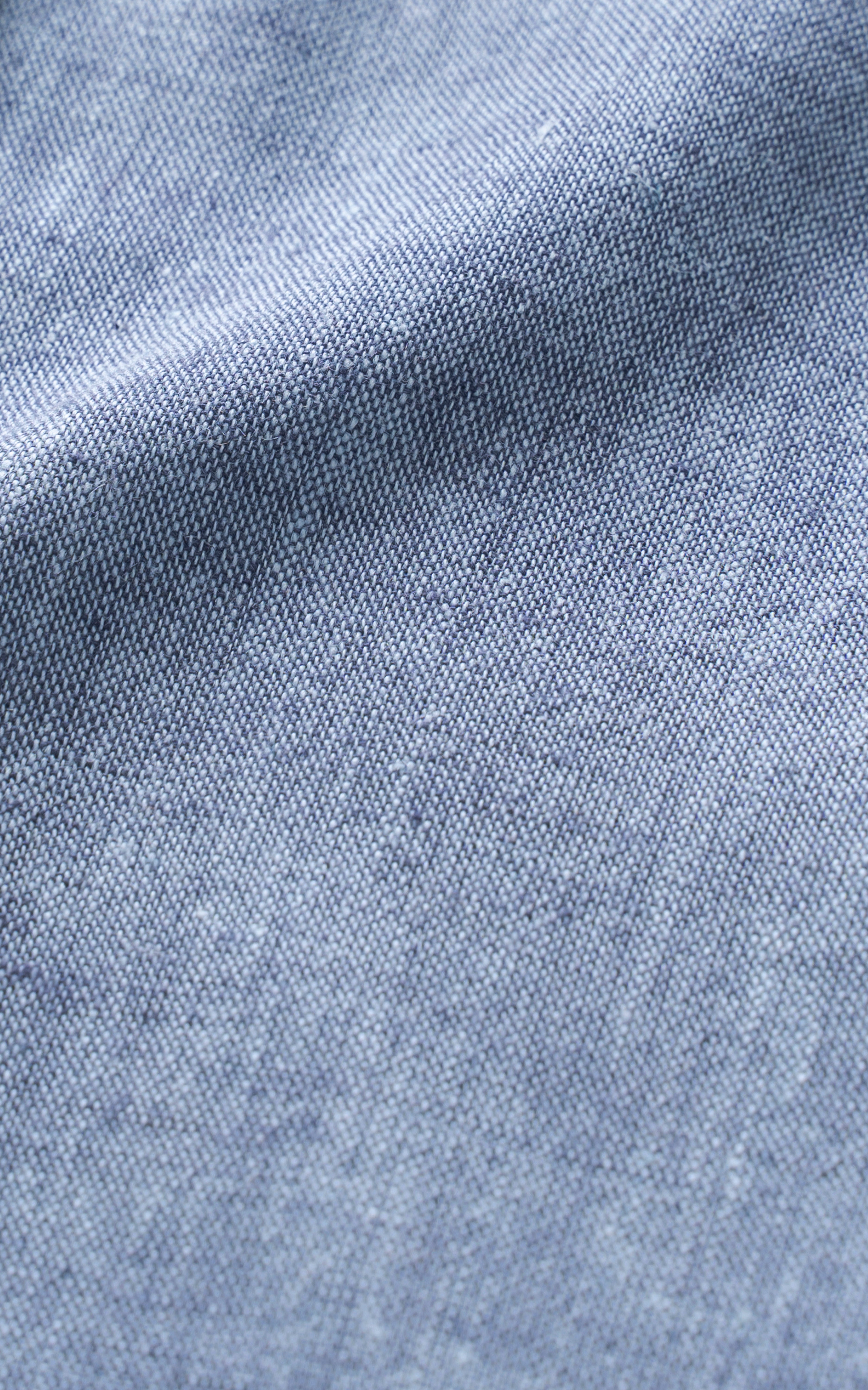SMART FIT LINEN LIMITED EDITION SHIRT BLUE MILANGE