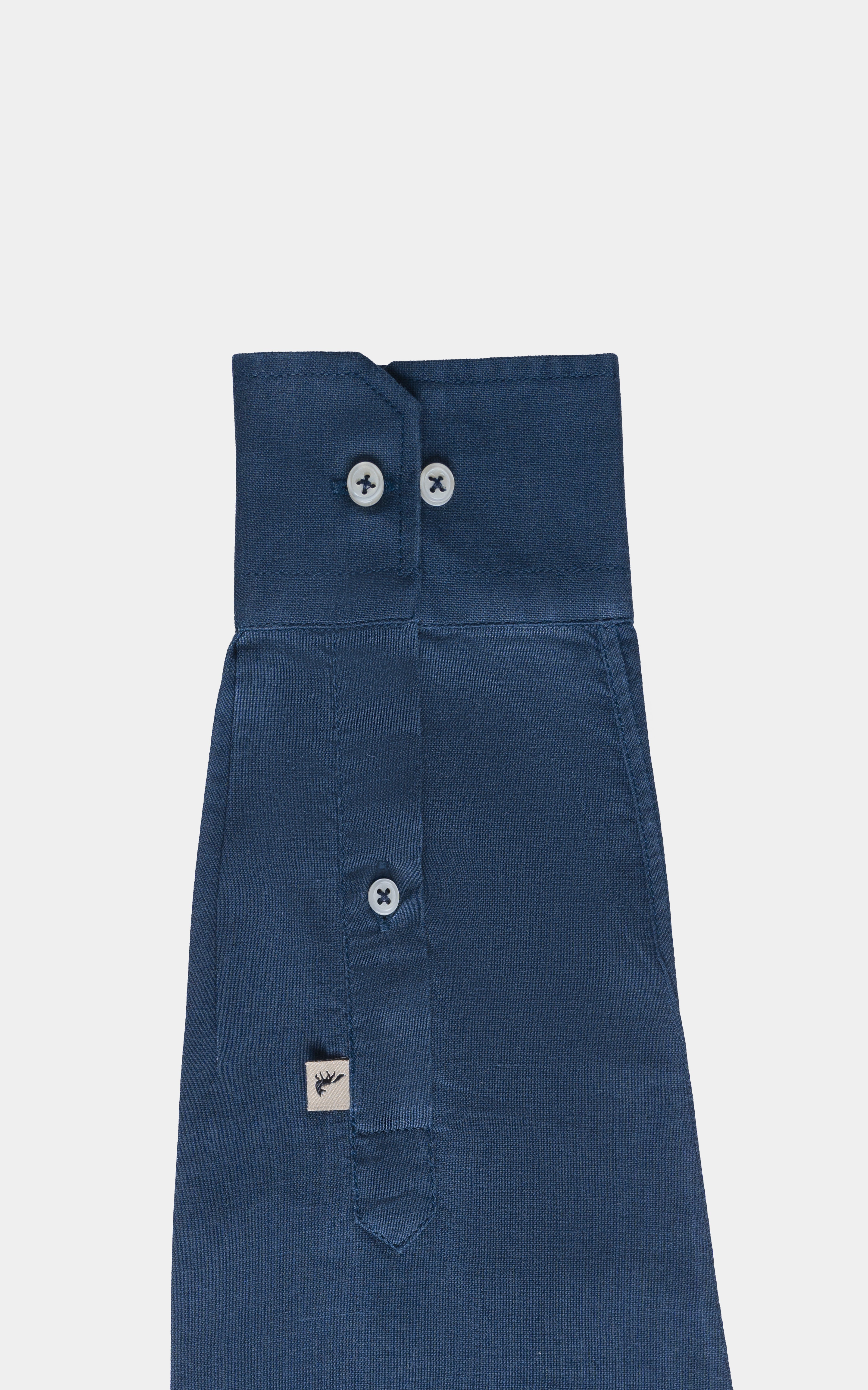 SMART FIT LINEN LIMITED EDITION SHIRT NAVY