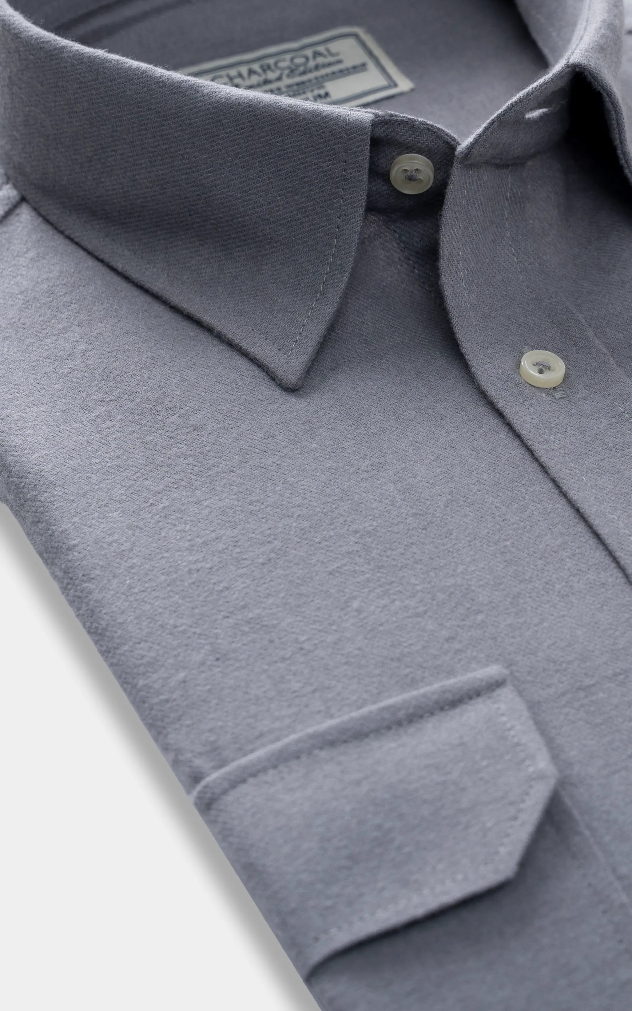 SMART FIT WOOLEN LIMITED EDITION SHIRT GREY
