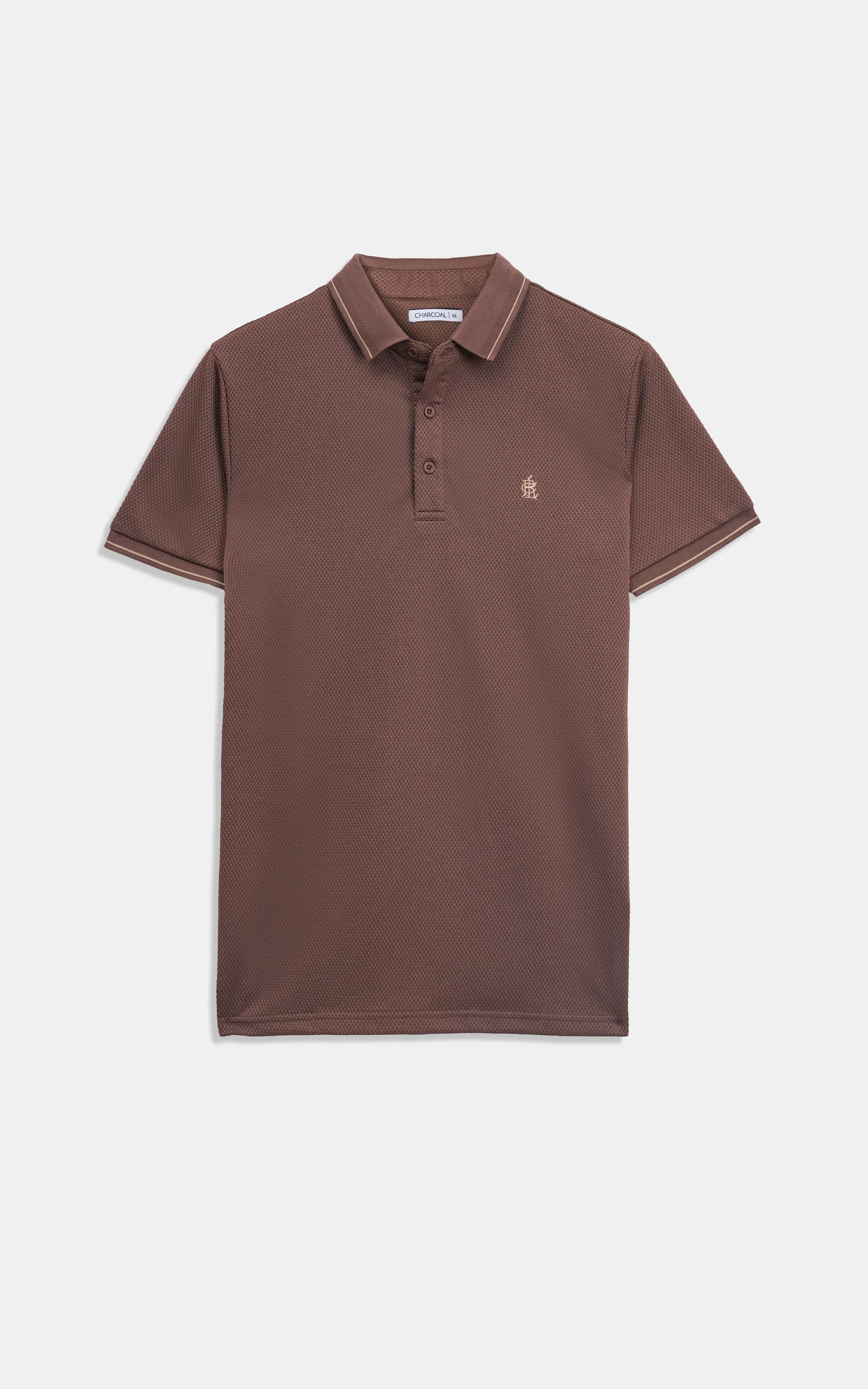 SMART FIT CLASSIC PREMIUM  POLO SHIRT BROWN