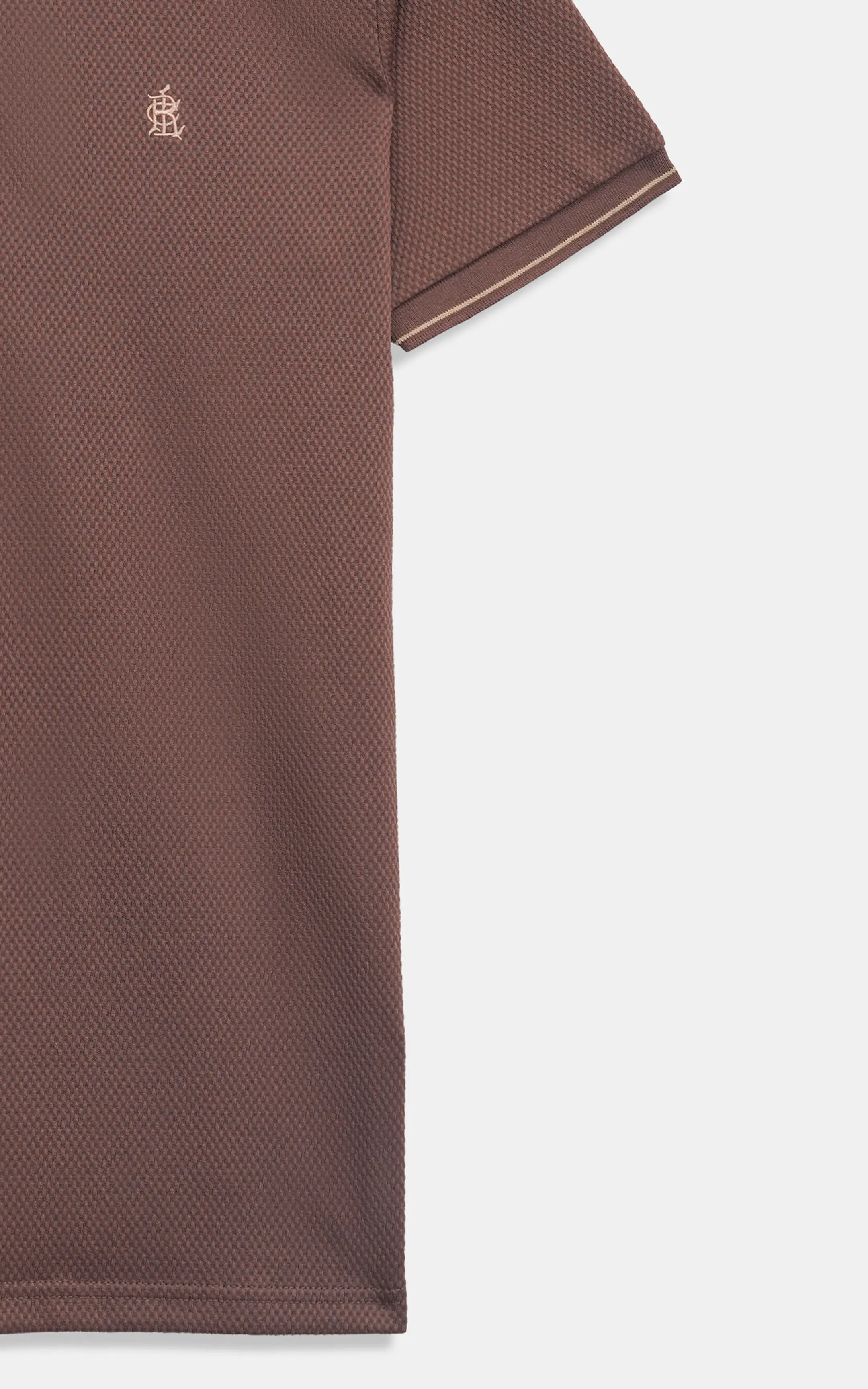 SMART FIT CLASSIC PREMIUM  POLO SHIRT BROWN