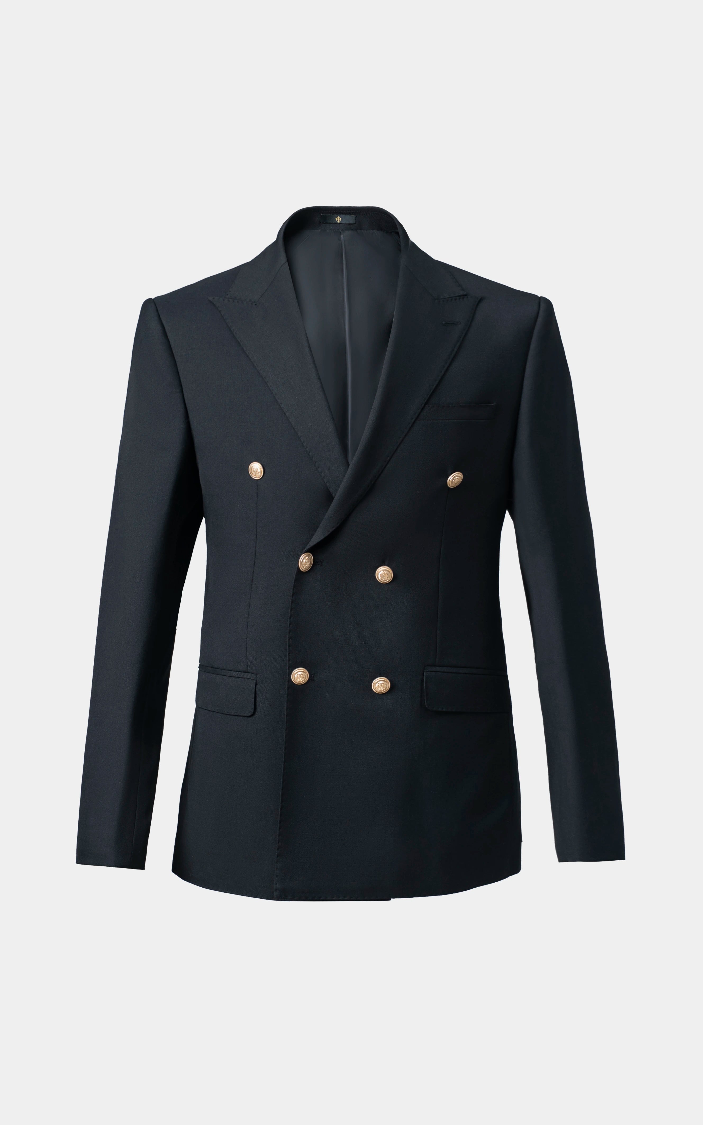 Officer coat black