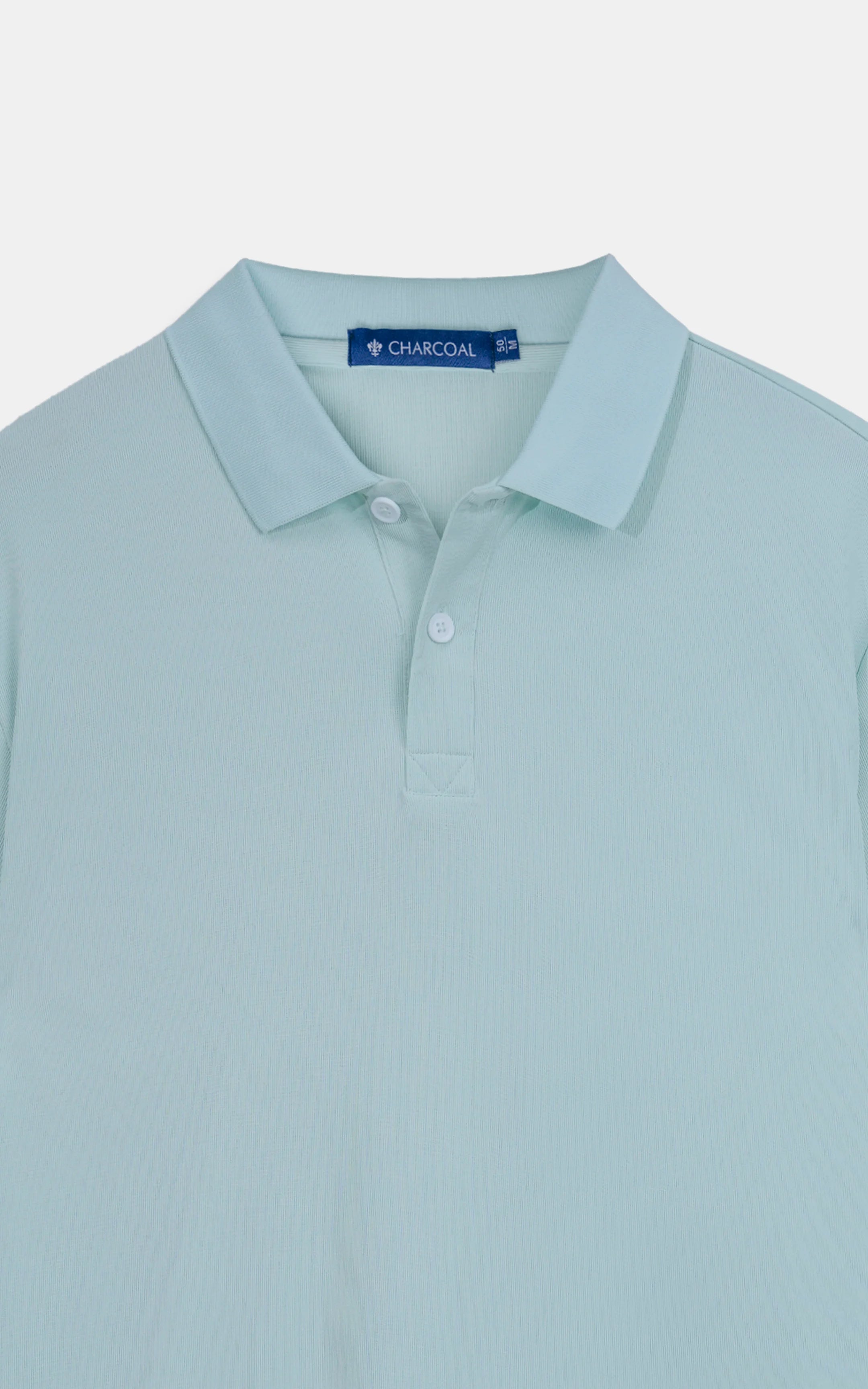 SMART FIT CLASSIC PREMIUM  POLO SHIRT CYAN