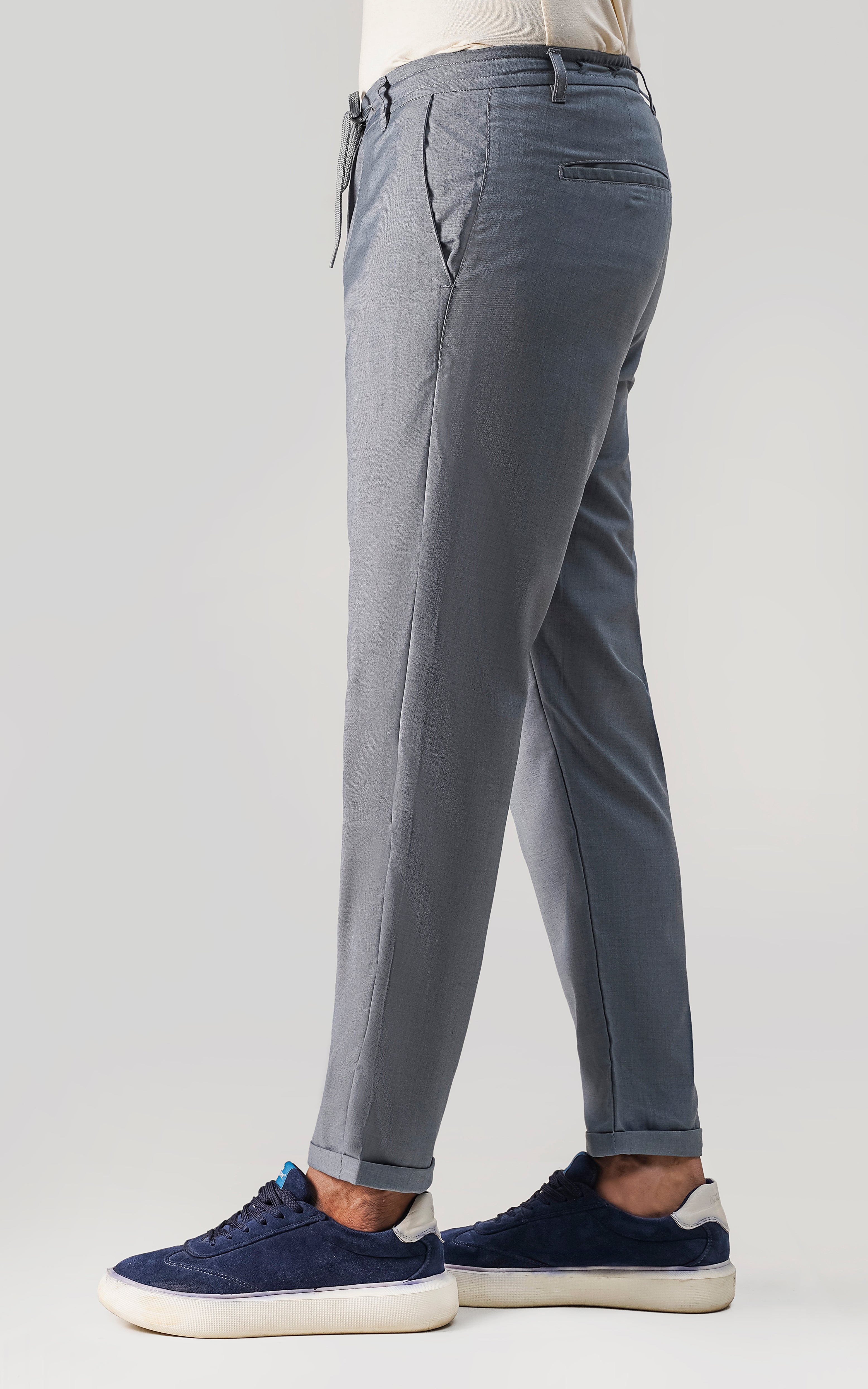 SMART FIT JOGGER TROUSER BLUISH GREY