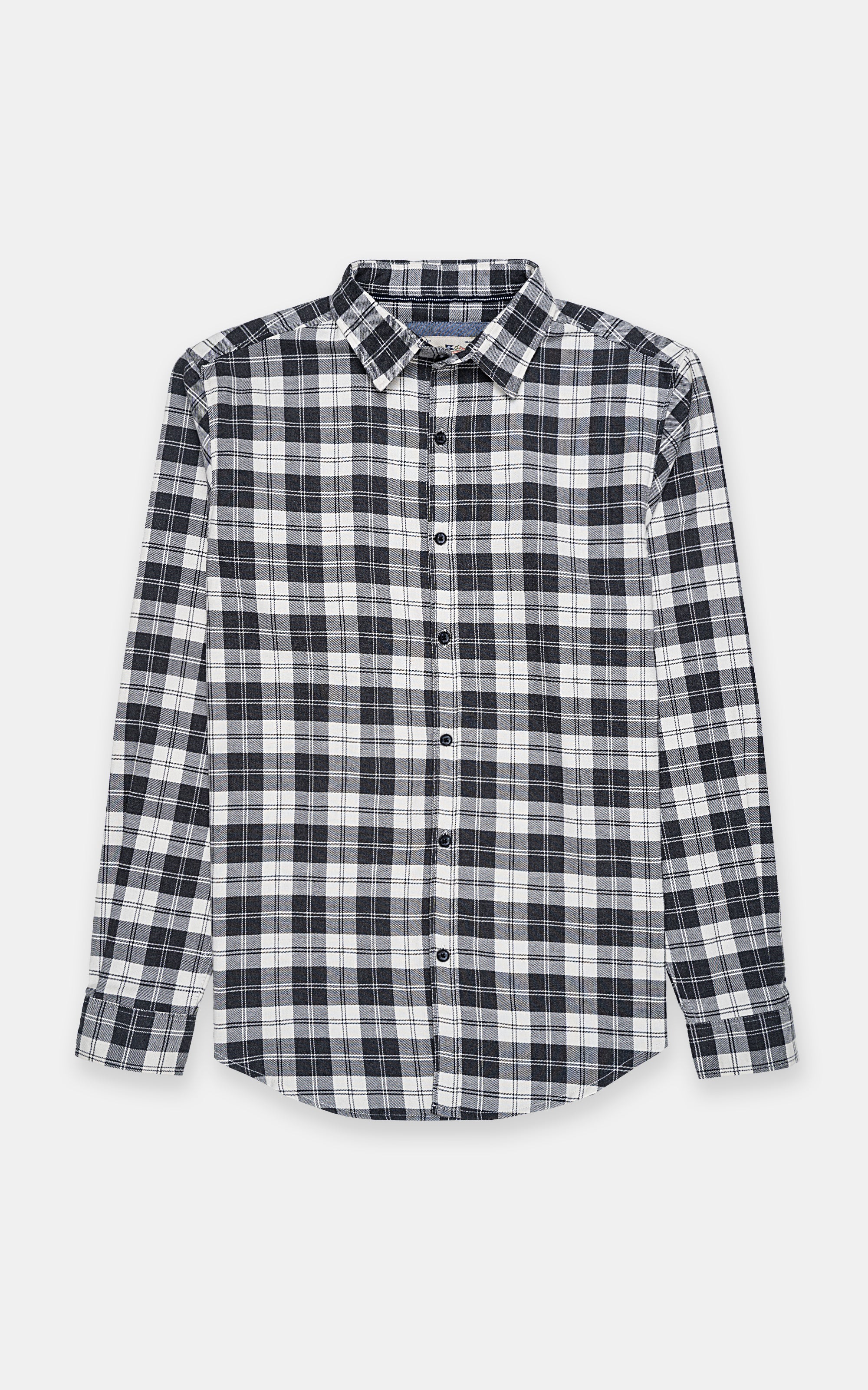 CASUAL SHIRT GREY CHECK