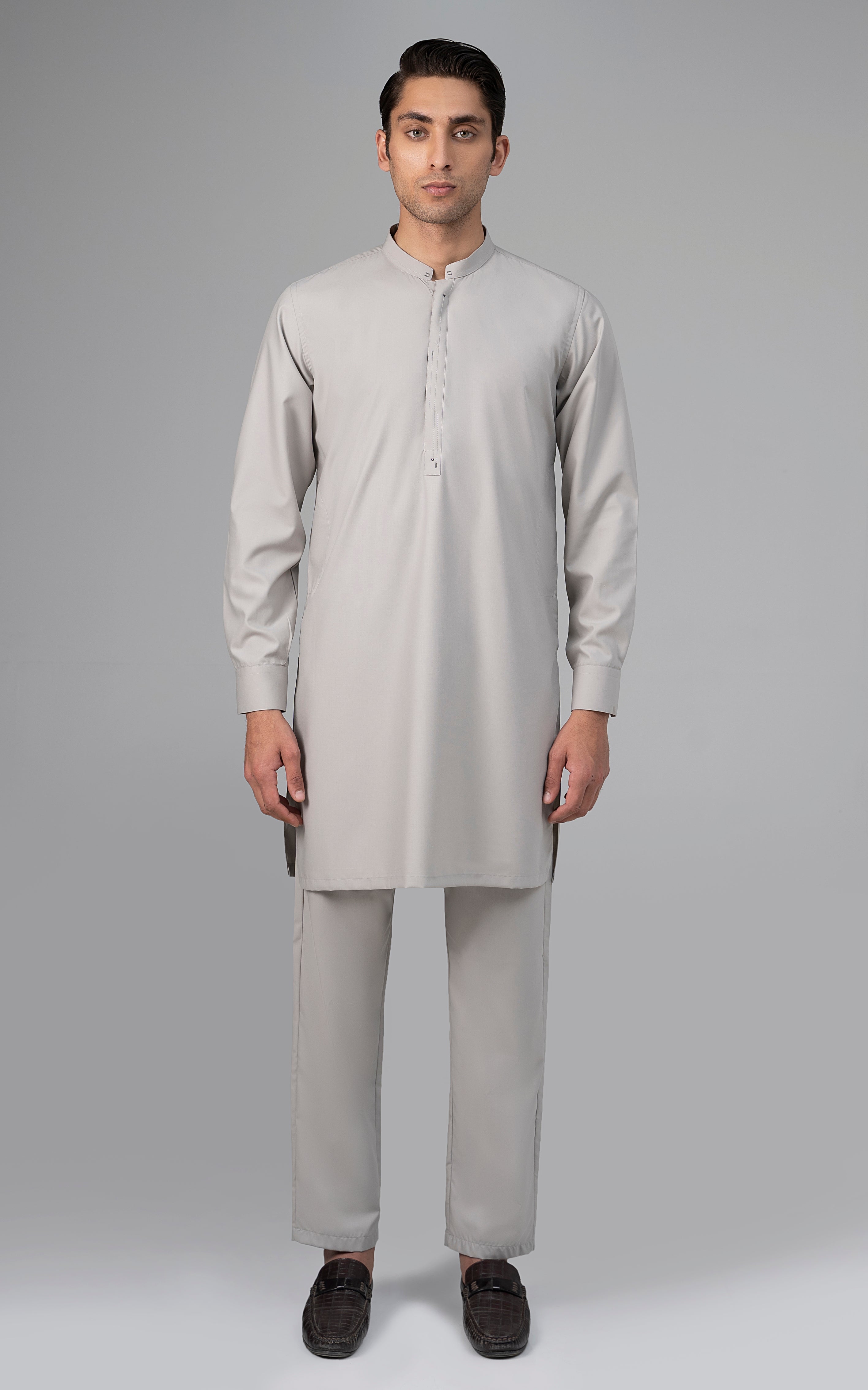 BLENDED WASH & WEAR - CLASSIC COLLECTION LIGHT GREY