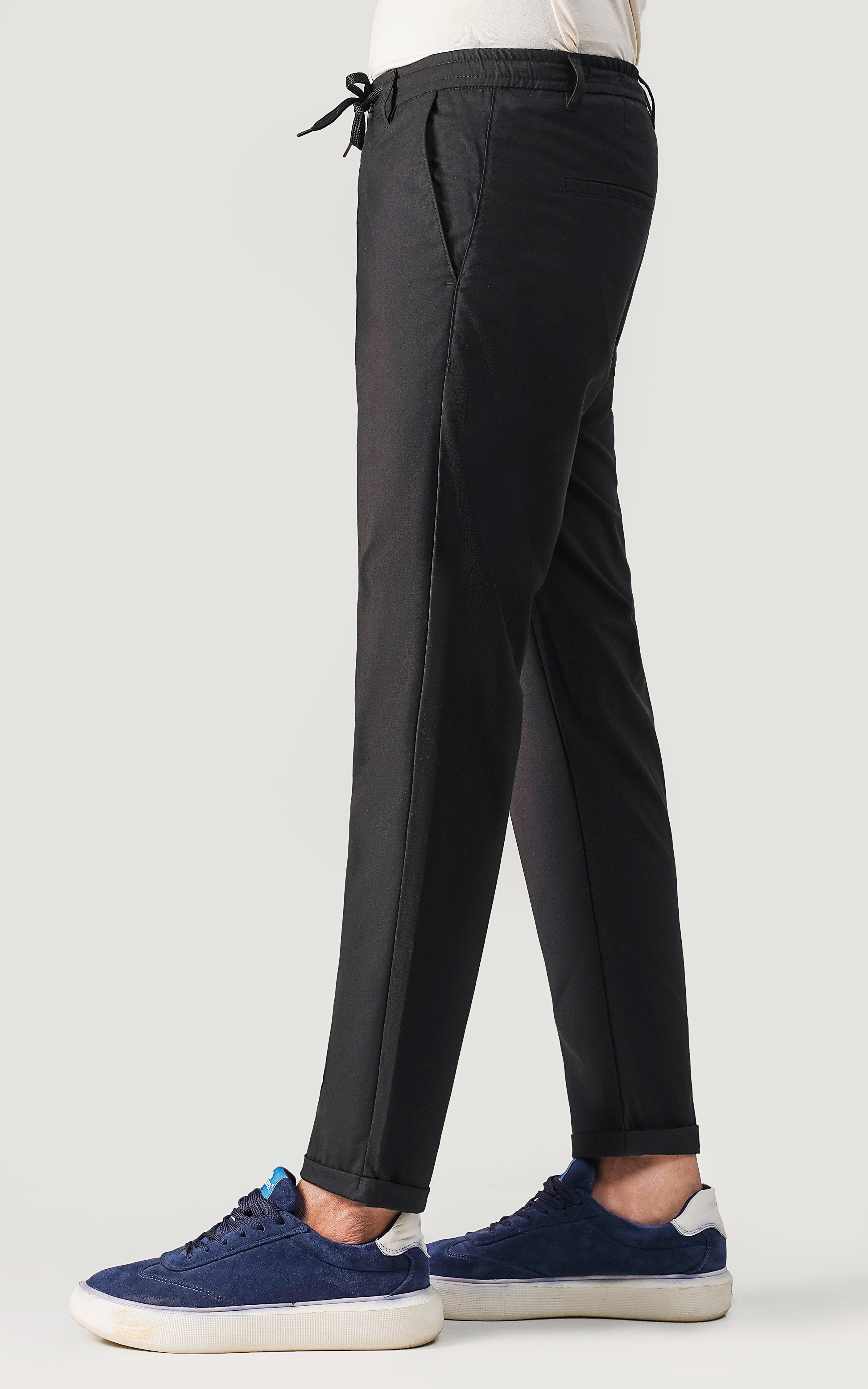 SMART FIT JOGGER TROUSER BLACK