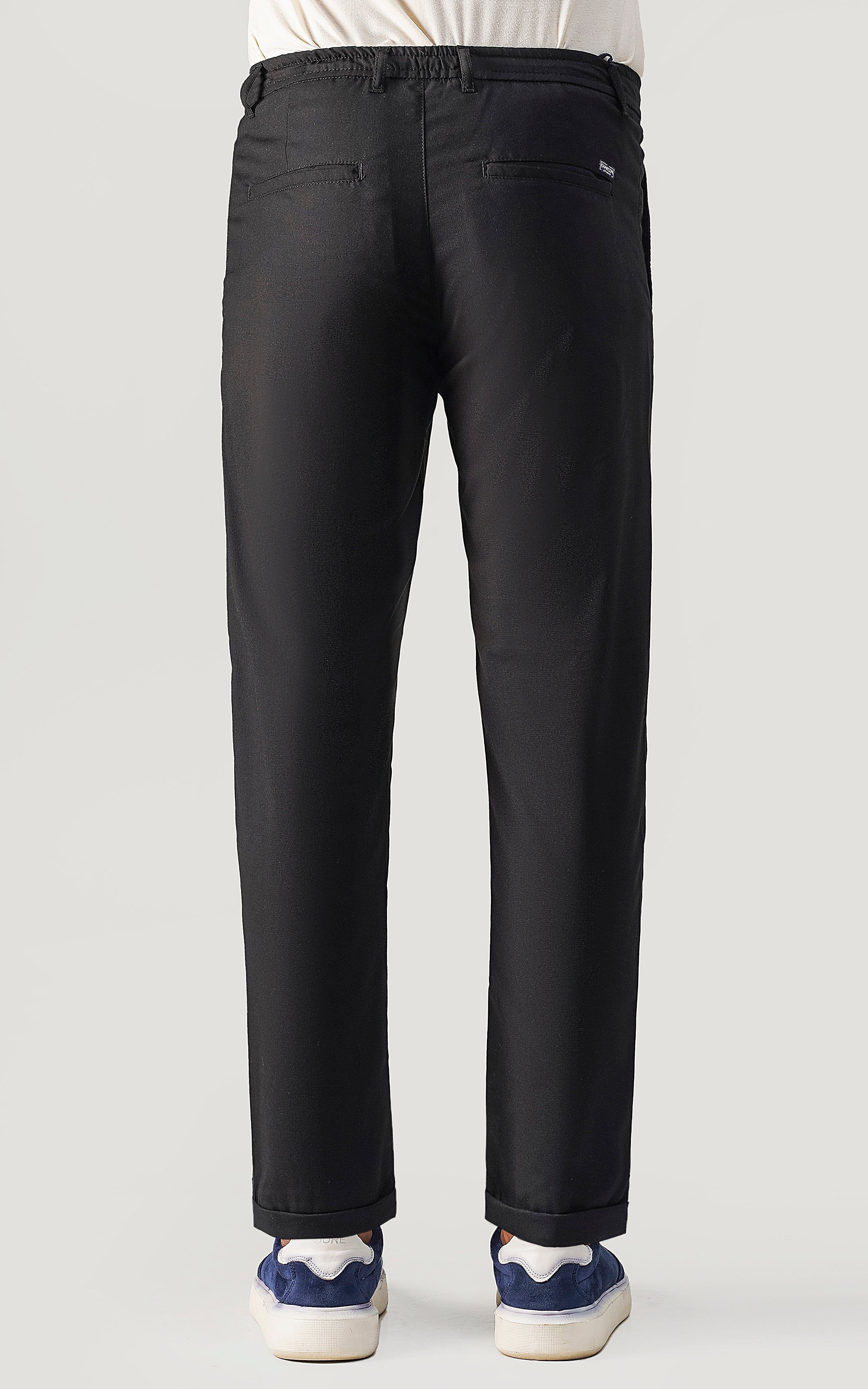 SMART FIT JOGGER TROUSER BLACK