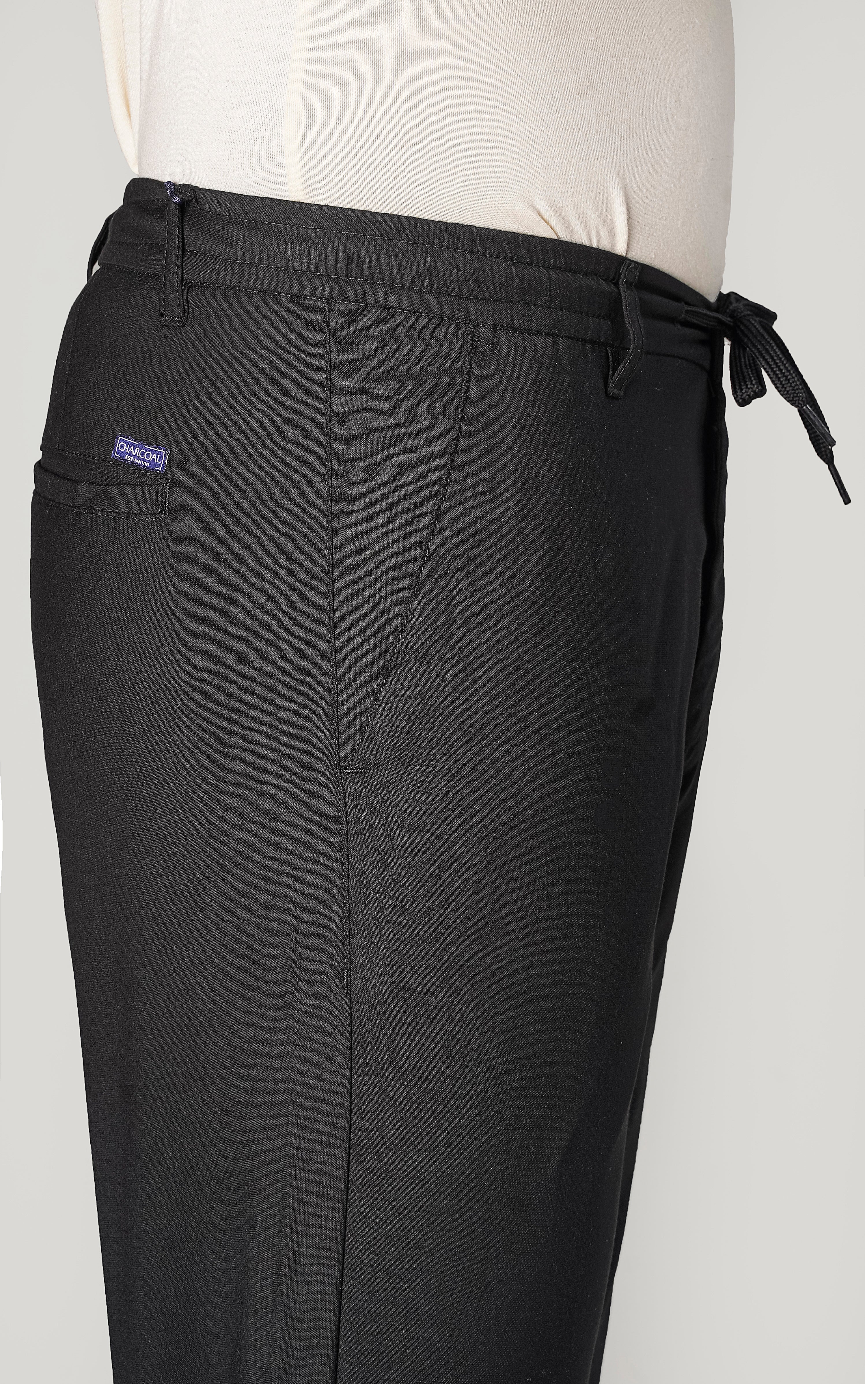 SMART FIT JOGGER TROUSER BLACK