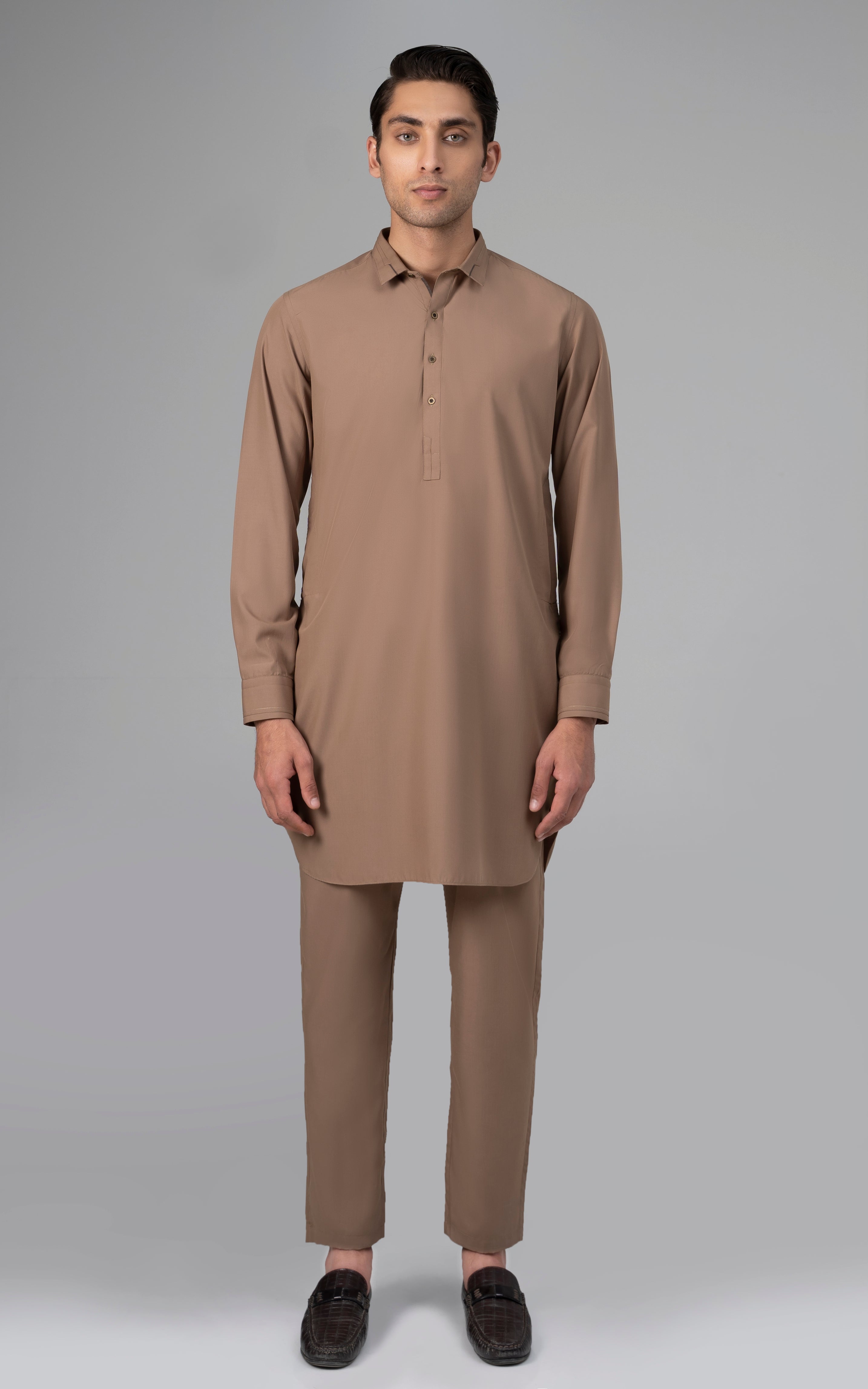 BLENDED WASH & WEAR - CLASSIC COLLECTION KHAKI