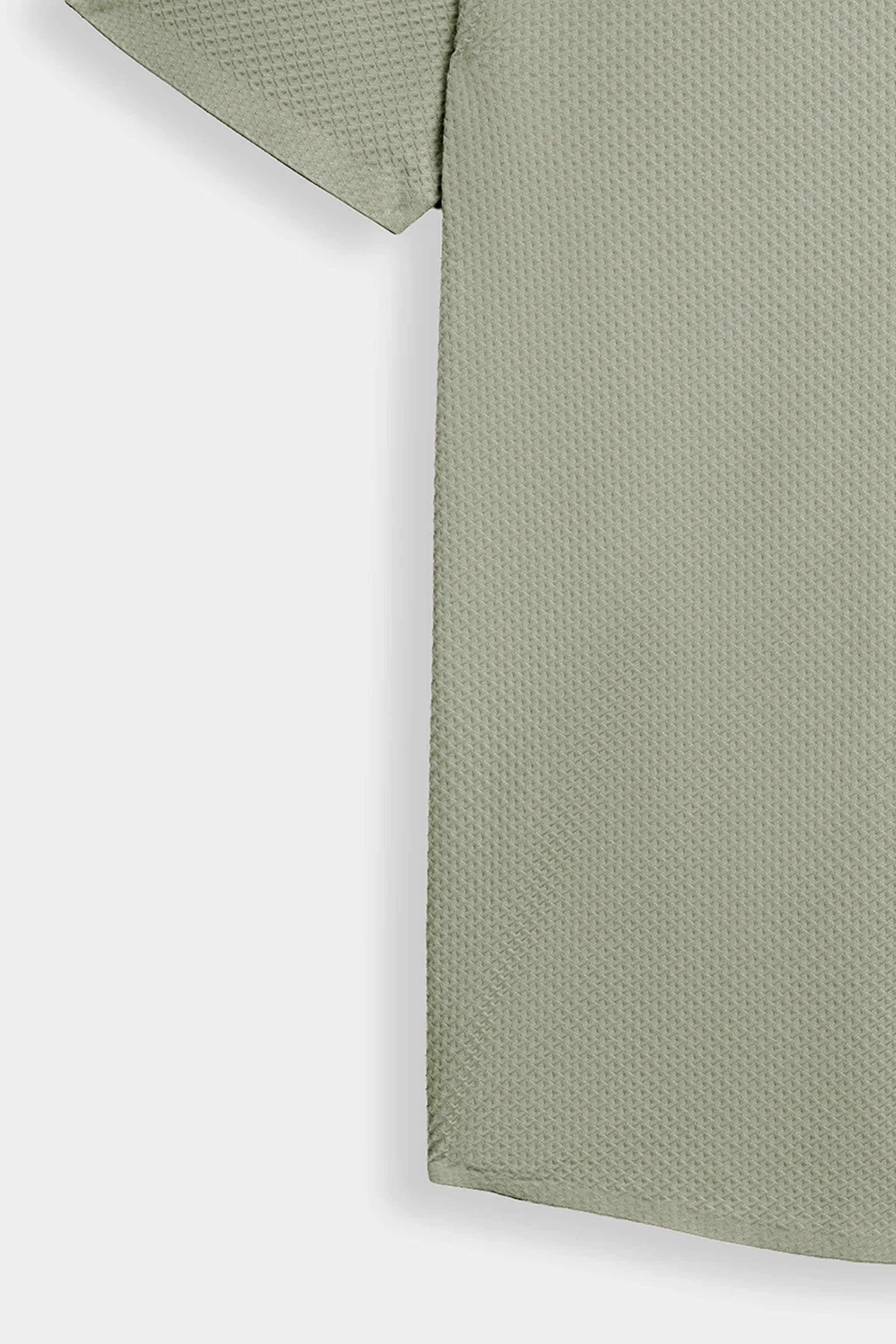 PREMIUM NYLON CASUAL SHIRT LIGHT OLIVE