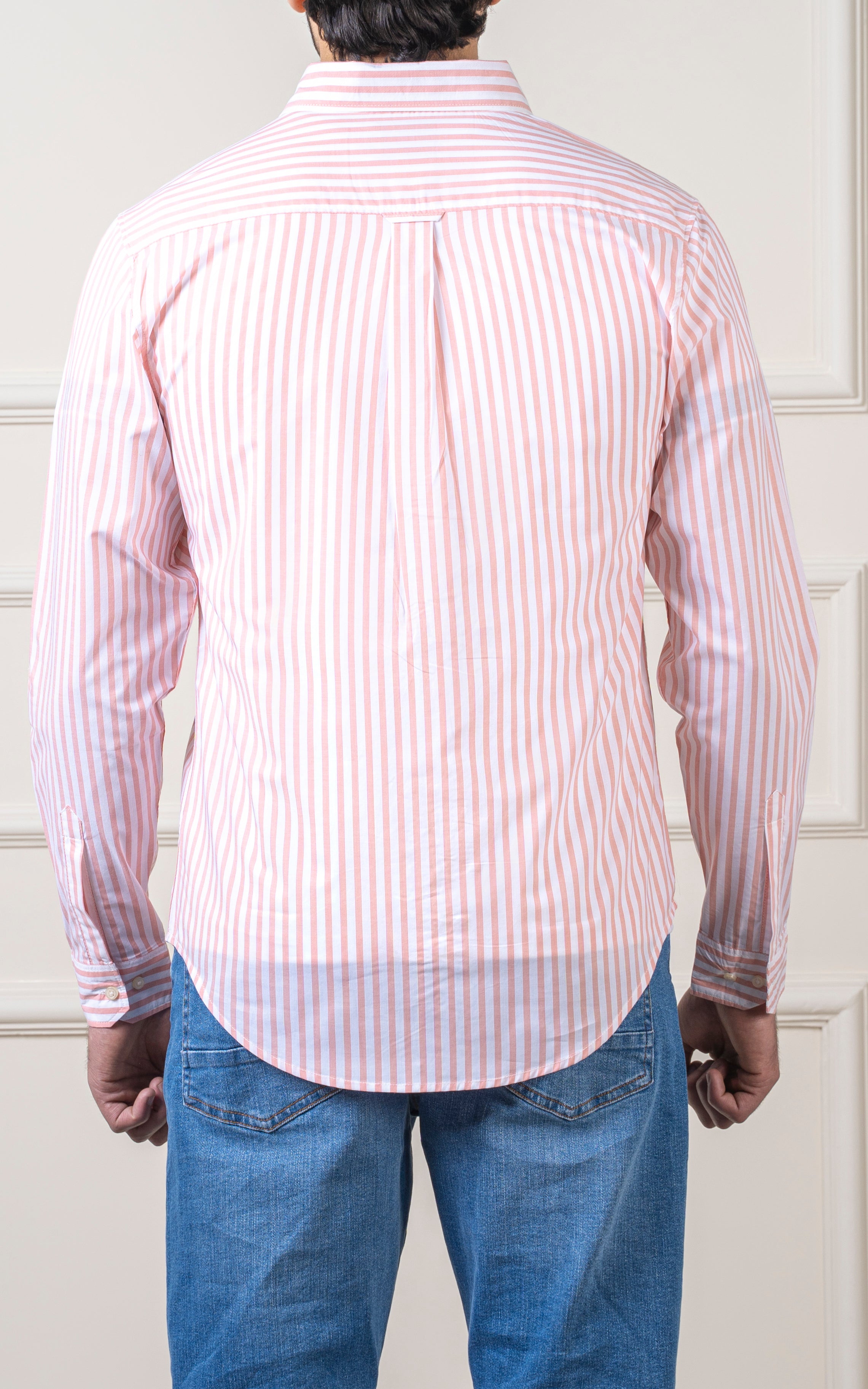 CASUAL SHIRT PINK WHITE