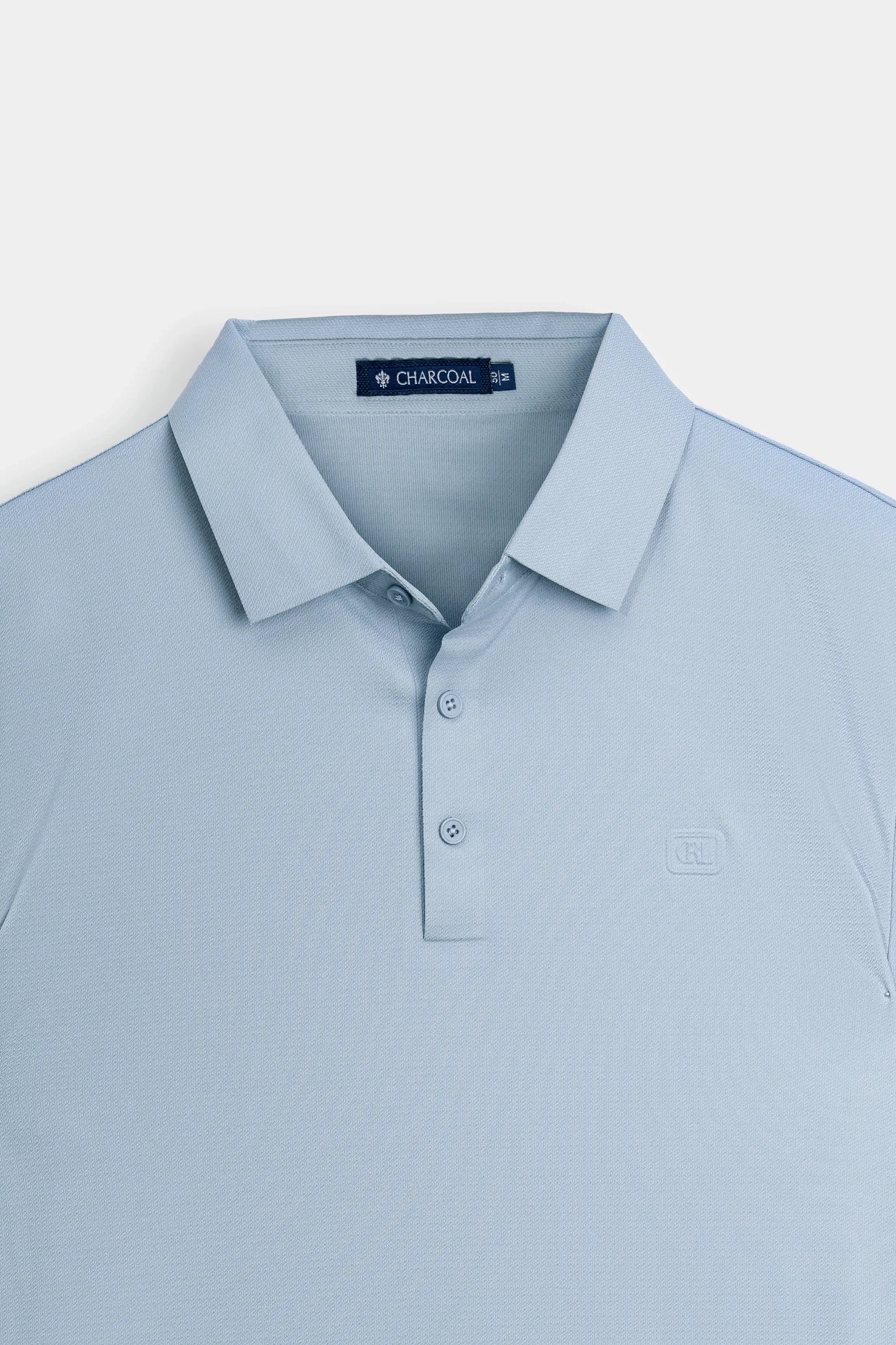POLO SHIRT SMART FIT SKY