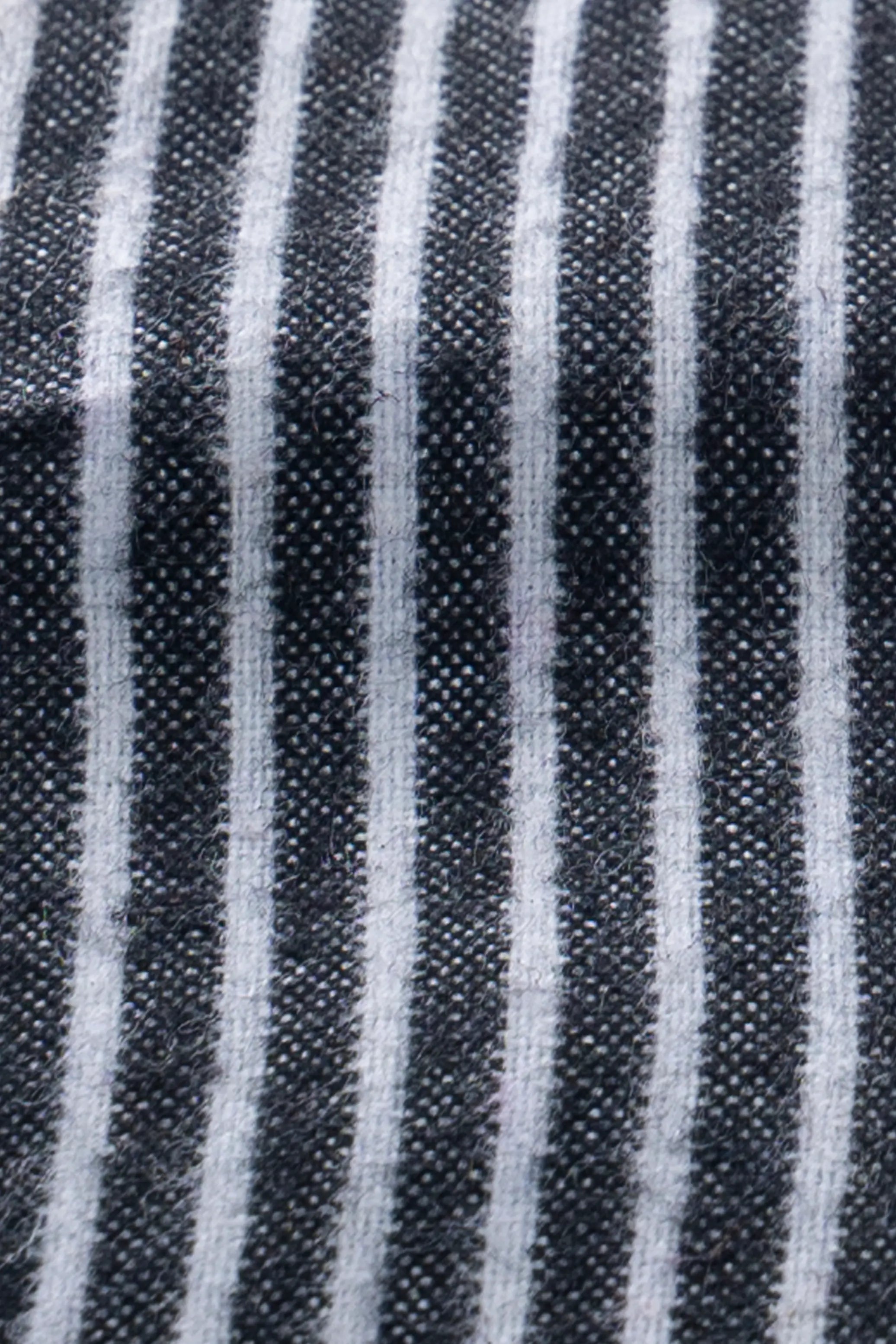SMART FIT STRIPED WOOLEN SHIRT GREY WHITE STRIPE