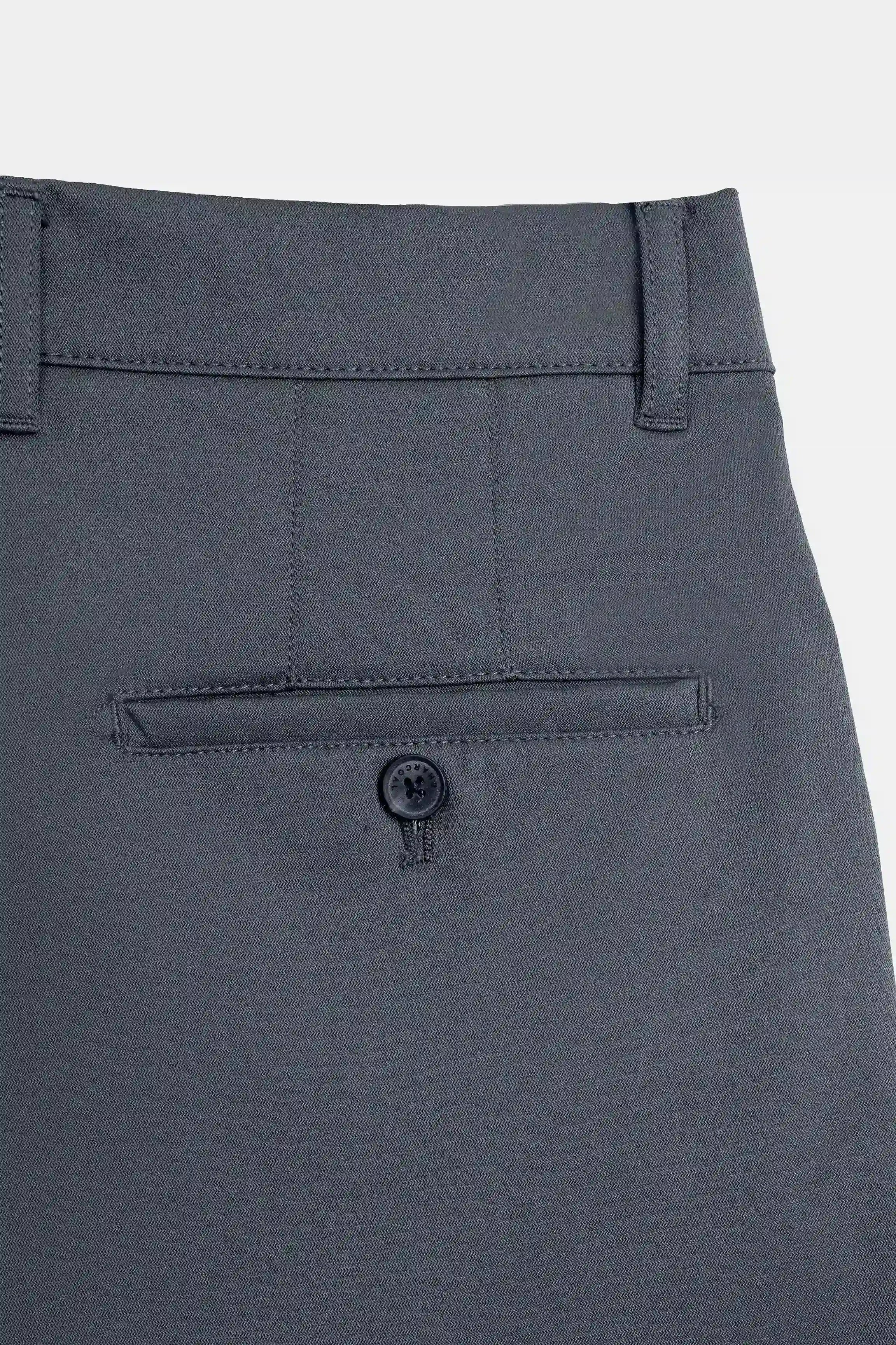 CASUAL PANT REGULAR FIT GREY
