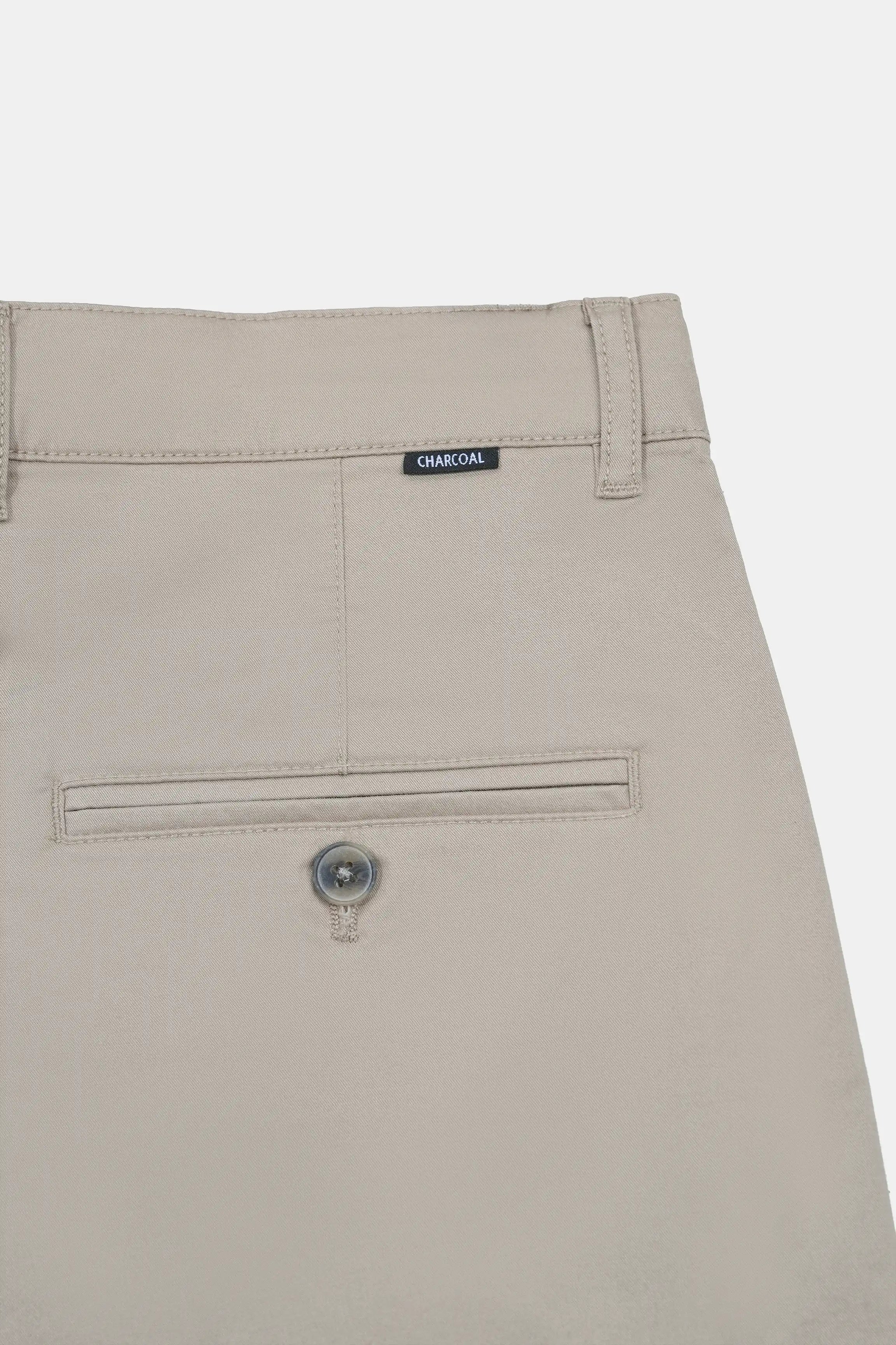 REGULAR FIT CROSS POCKET CHINO PANT KHAKI