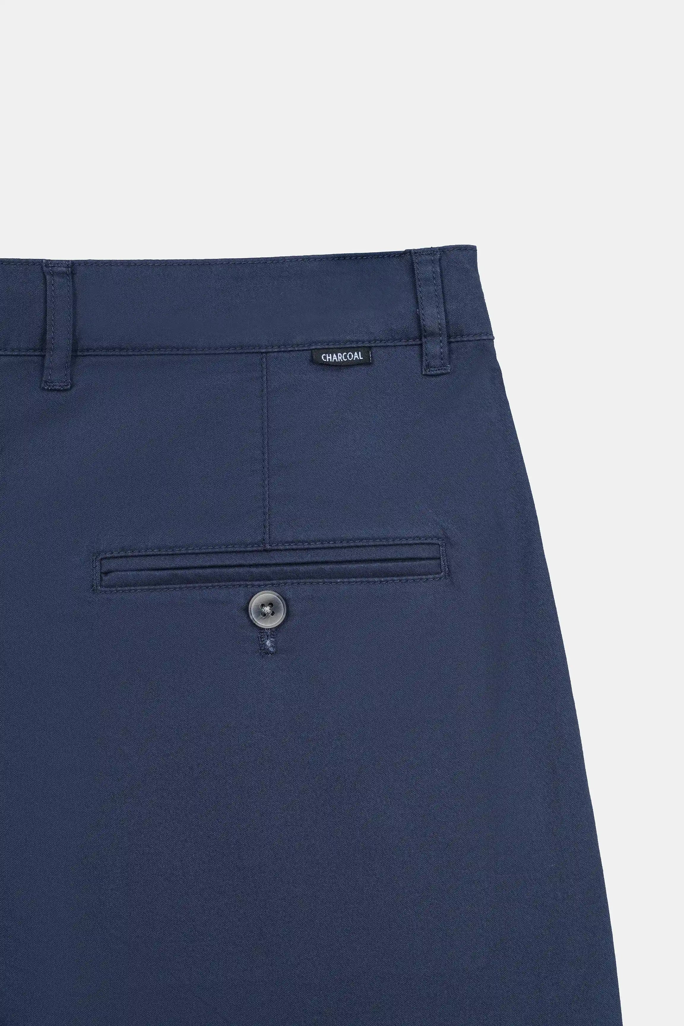 REGULAR FIT CROSS POCKET CHINO PANT NAVY