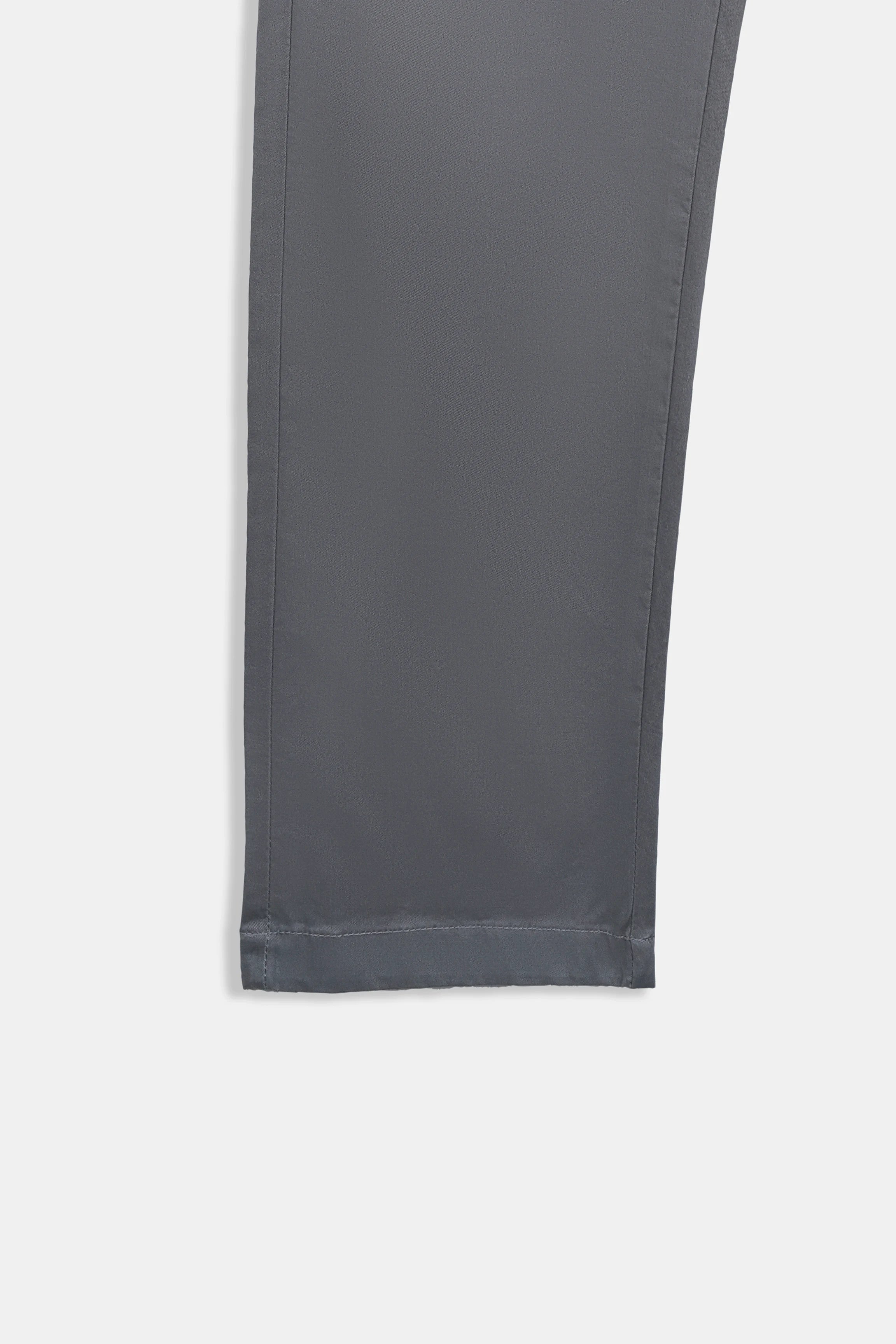 REGULAR FIT CROSS POCKET CHINO PANT GREY