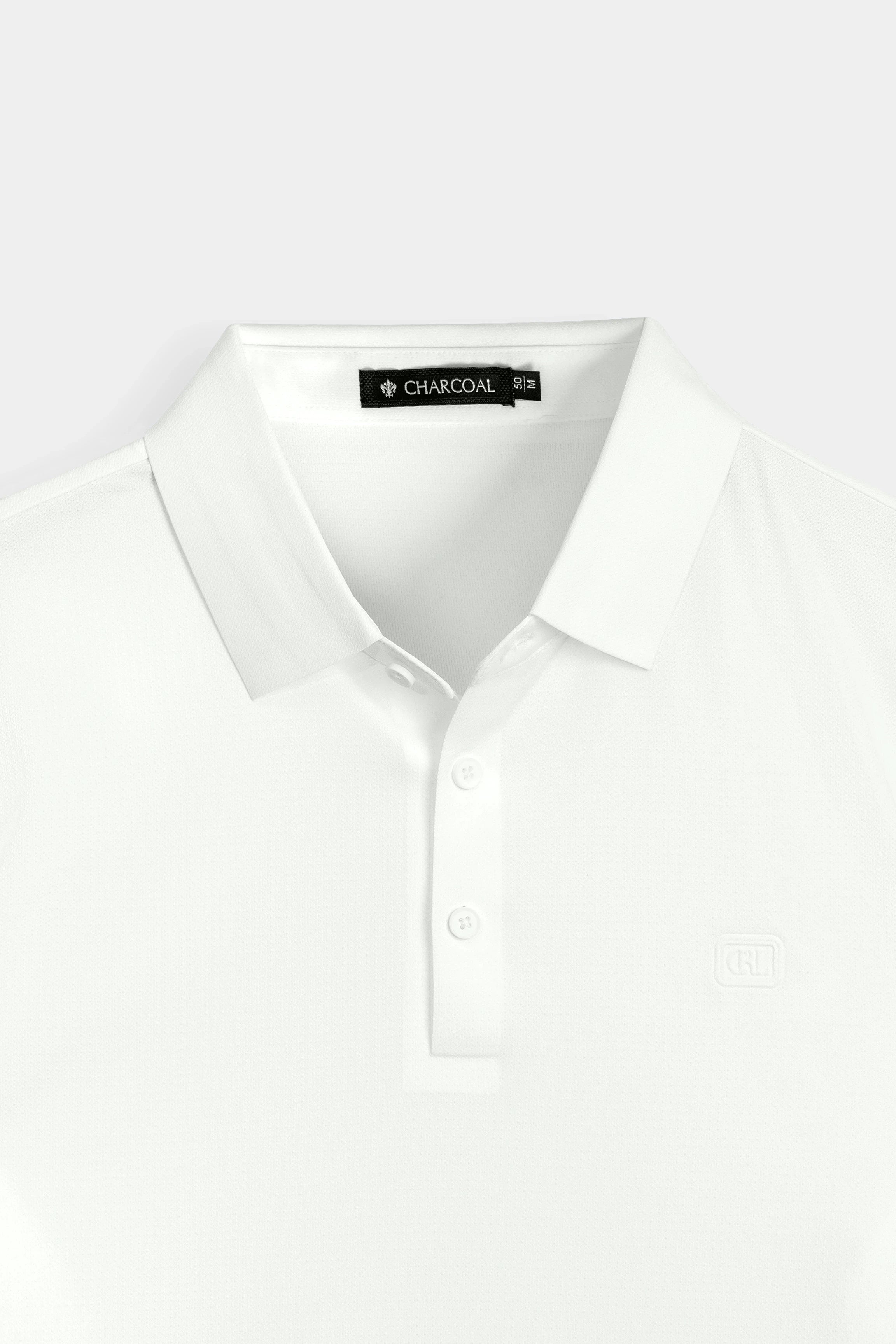 POLO SHIRT SMART FIT OFF WHITE