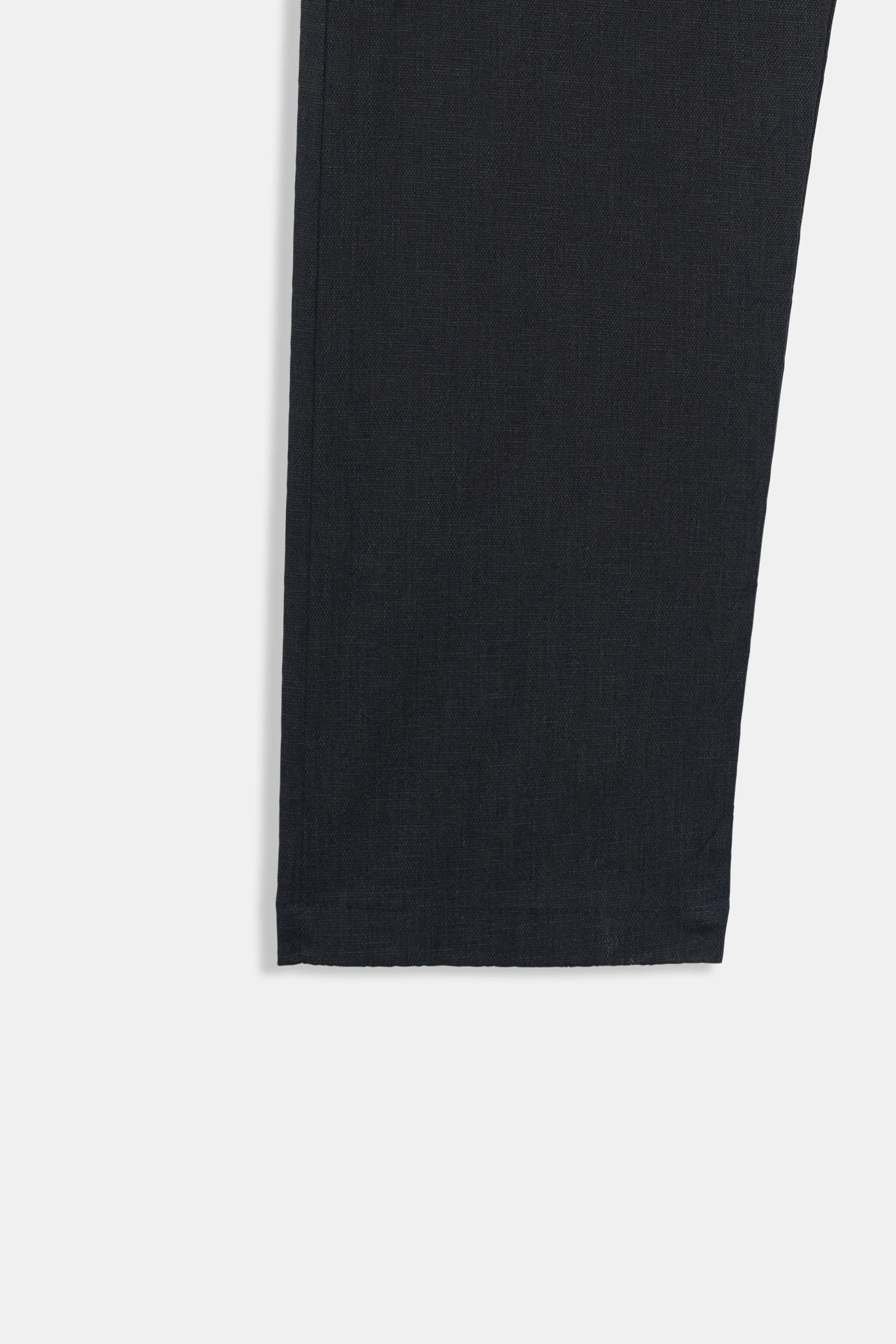 LOOSE FIT TROUSER WITH ELASTICATED WASTBAND BLACK