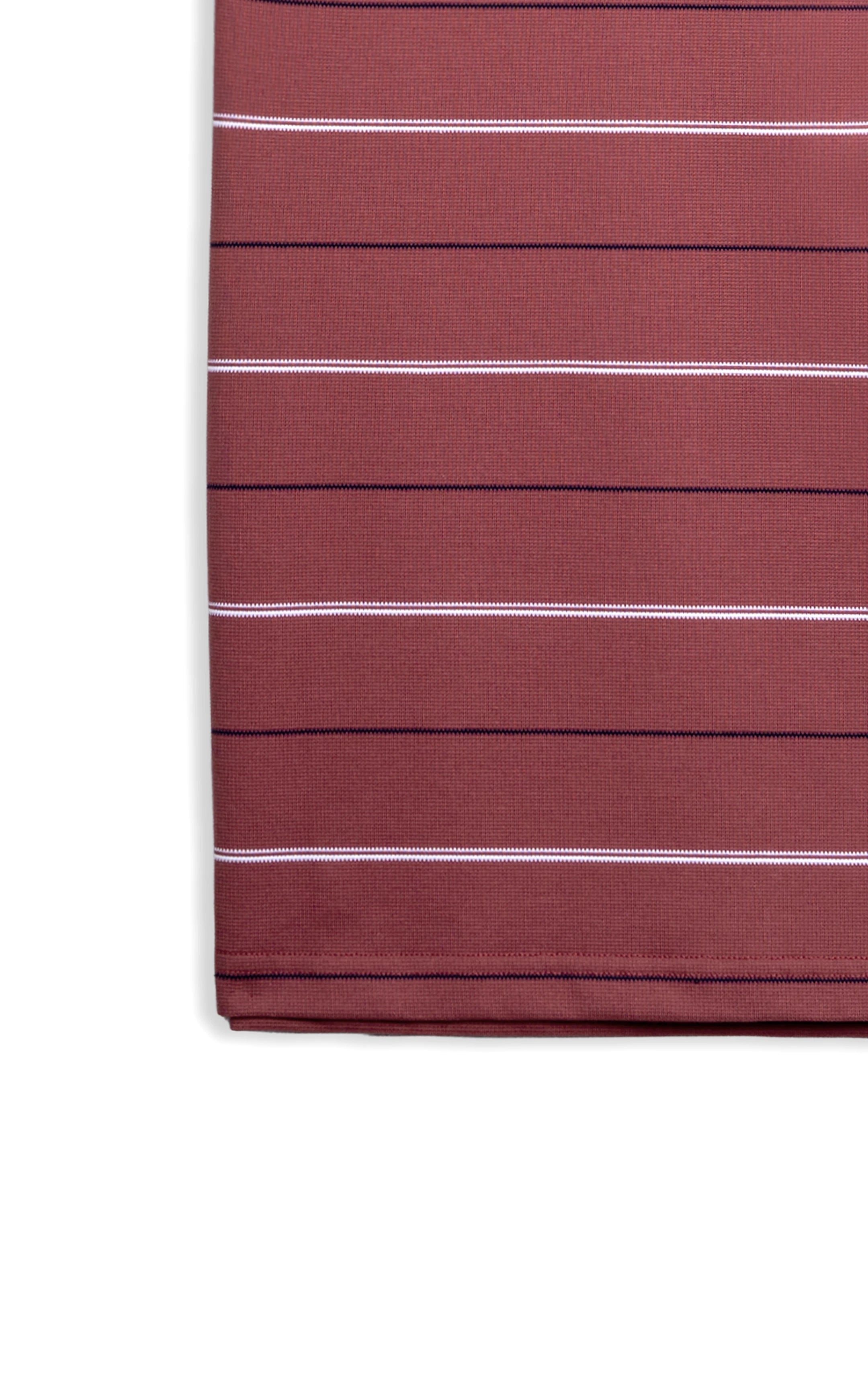 SMART FIT CLASSIC PREMIUM STRIPED POLO SHIRT CORAL
