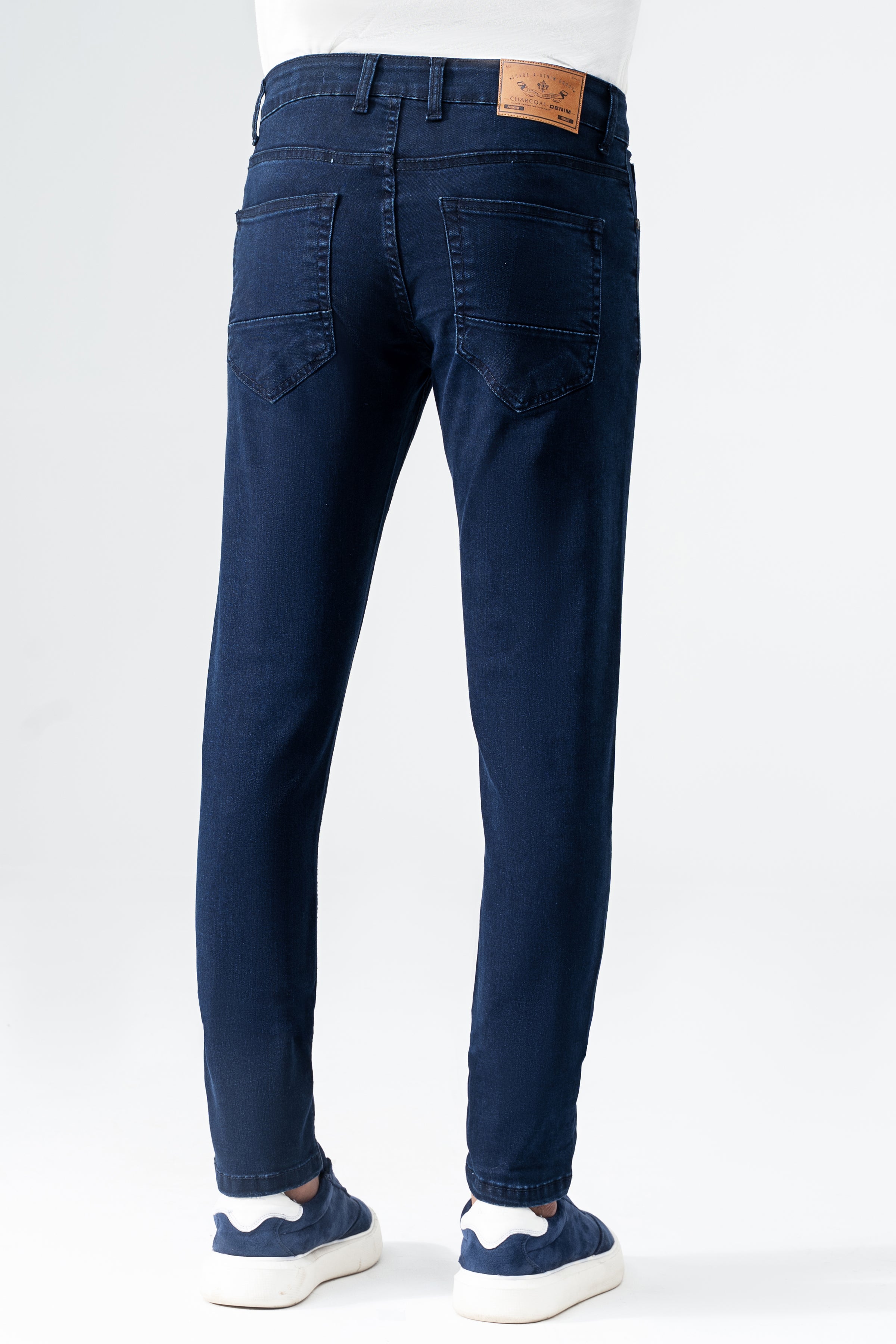 SLIM LEG DENIM  JEANS NAVY BLUE